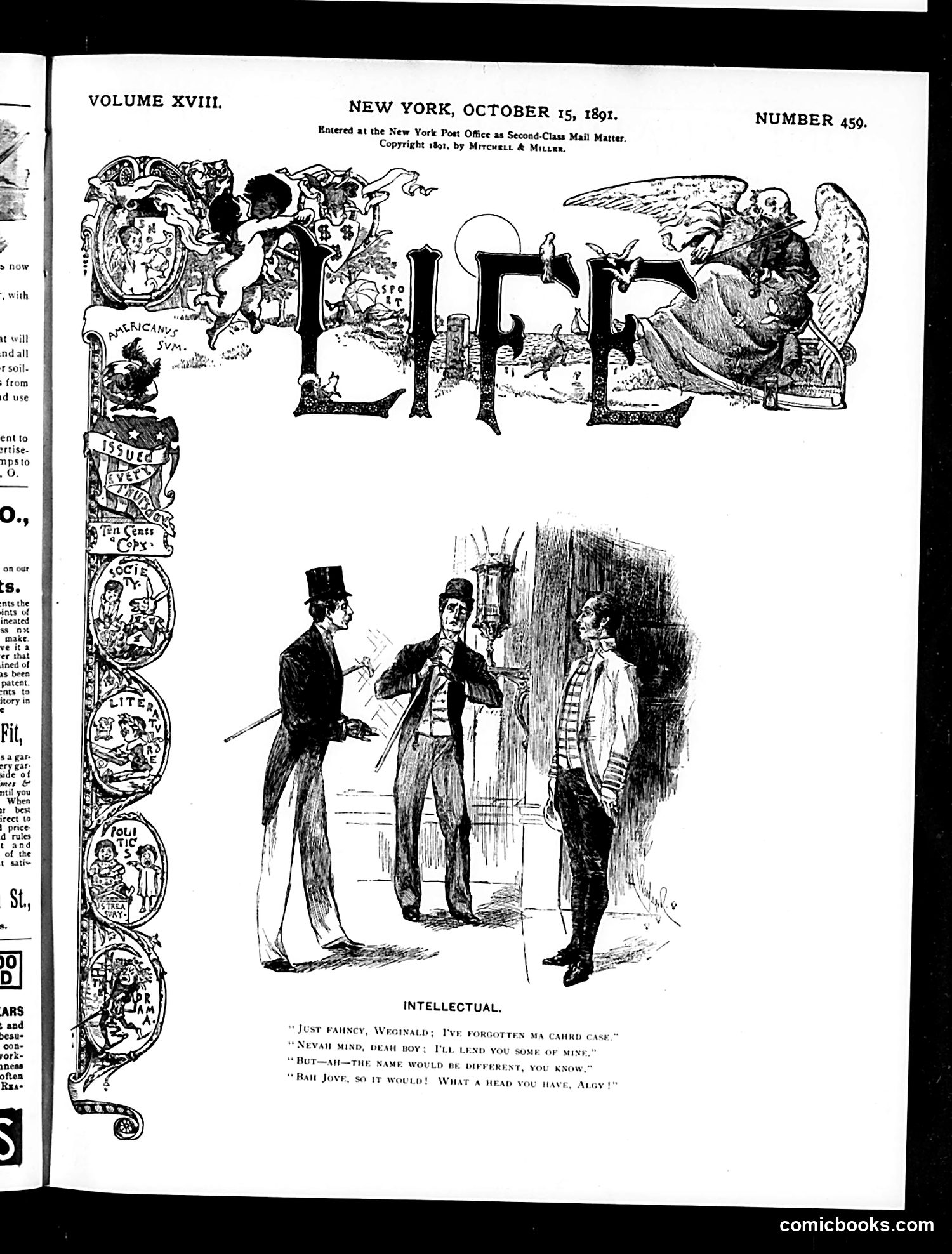 Life — October 15, 1891