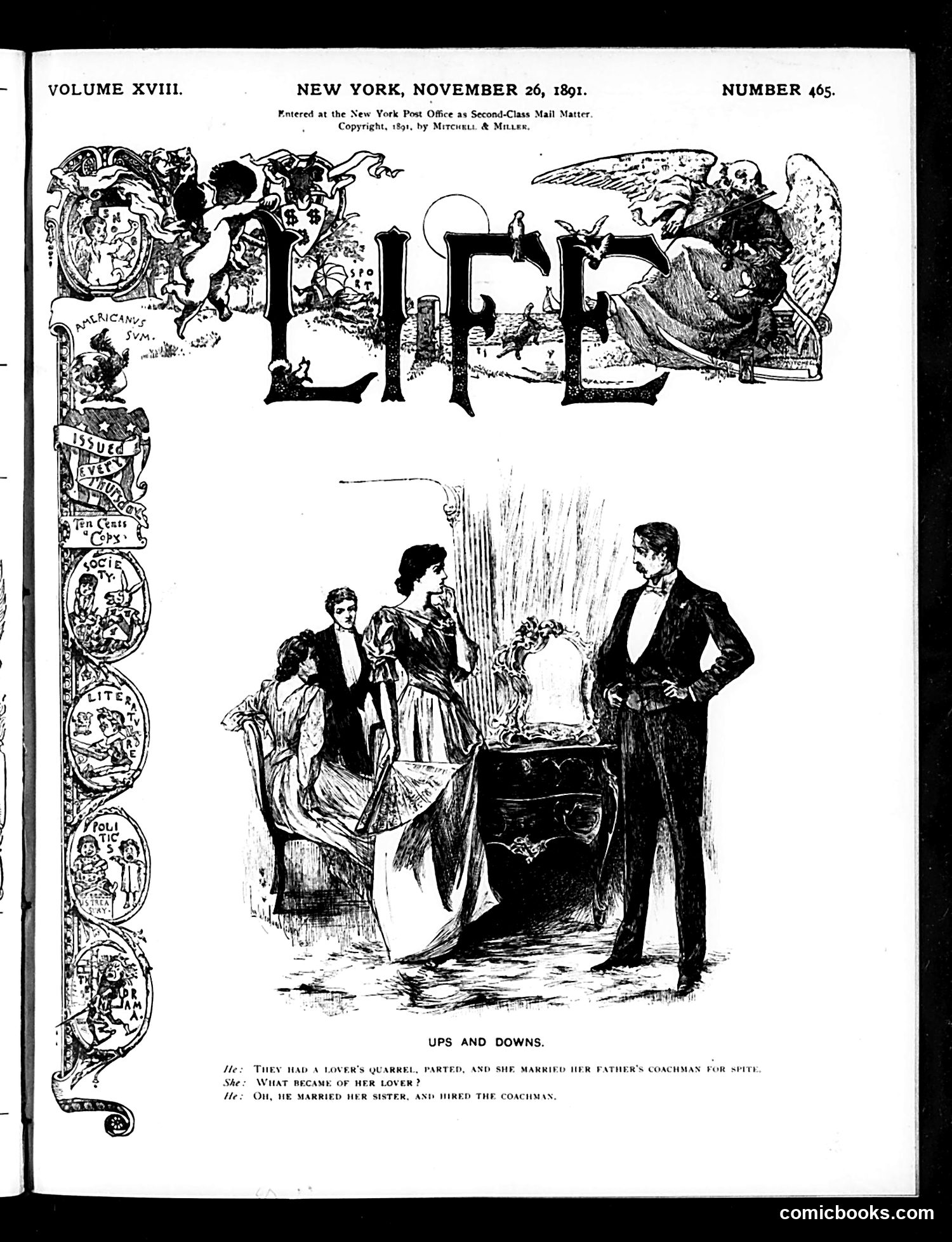 Life — November 26, 1891