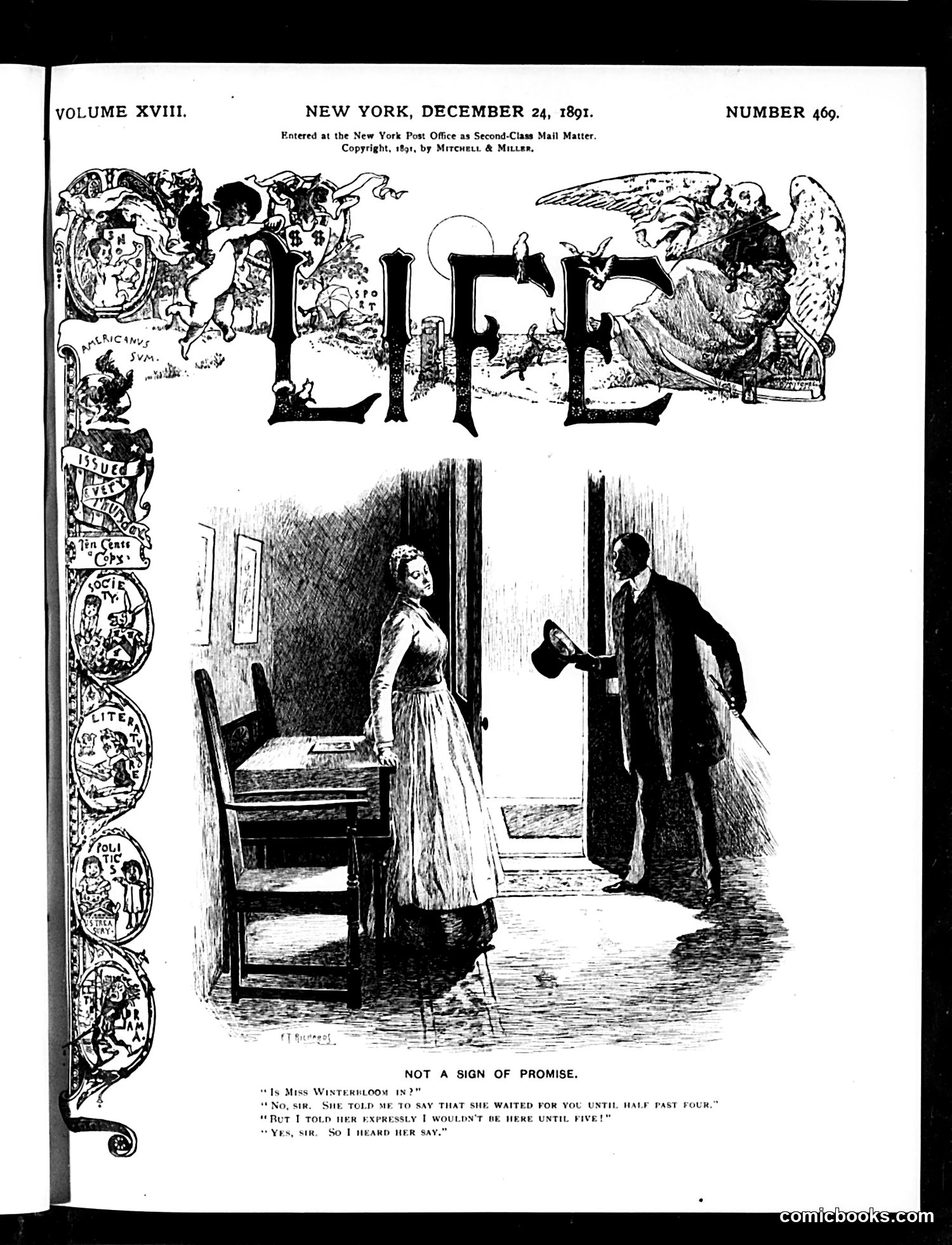 Life — December 24, 1891