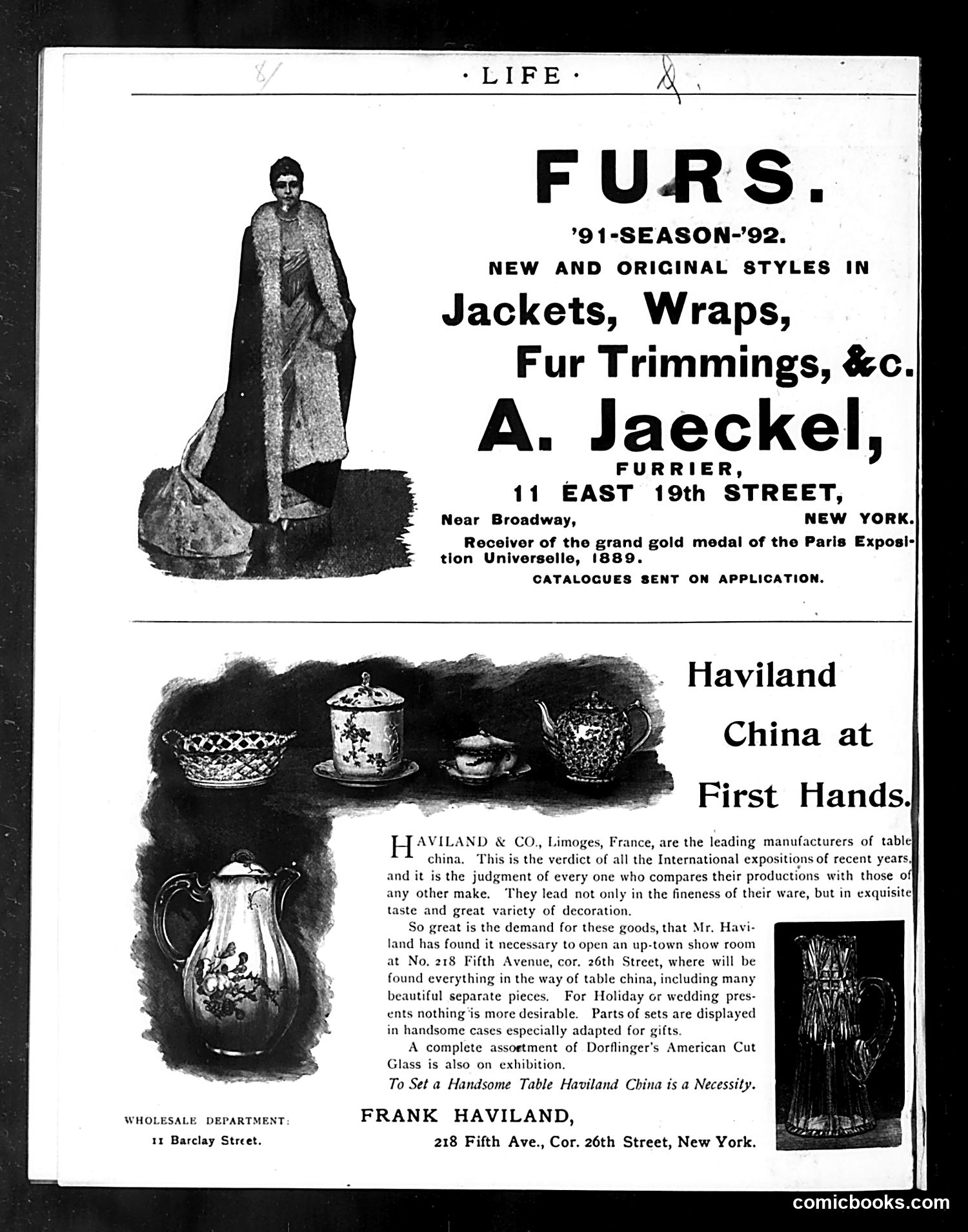 Life — December 31, 1891 — page 52 of 53