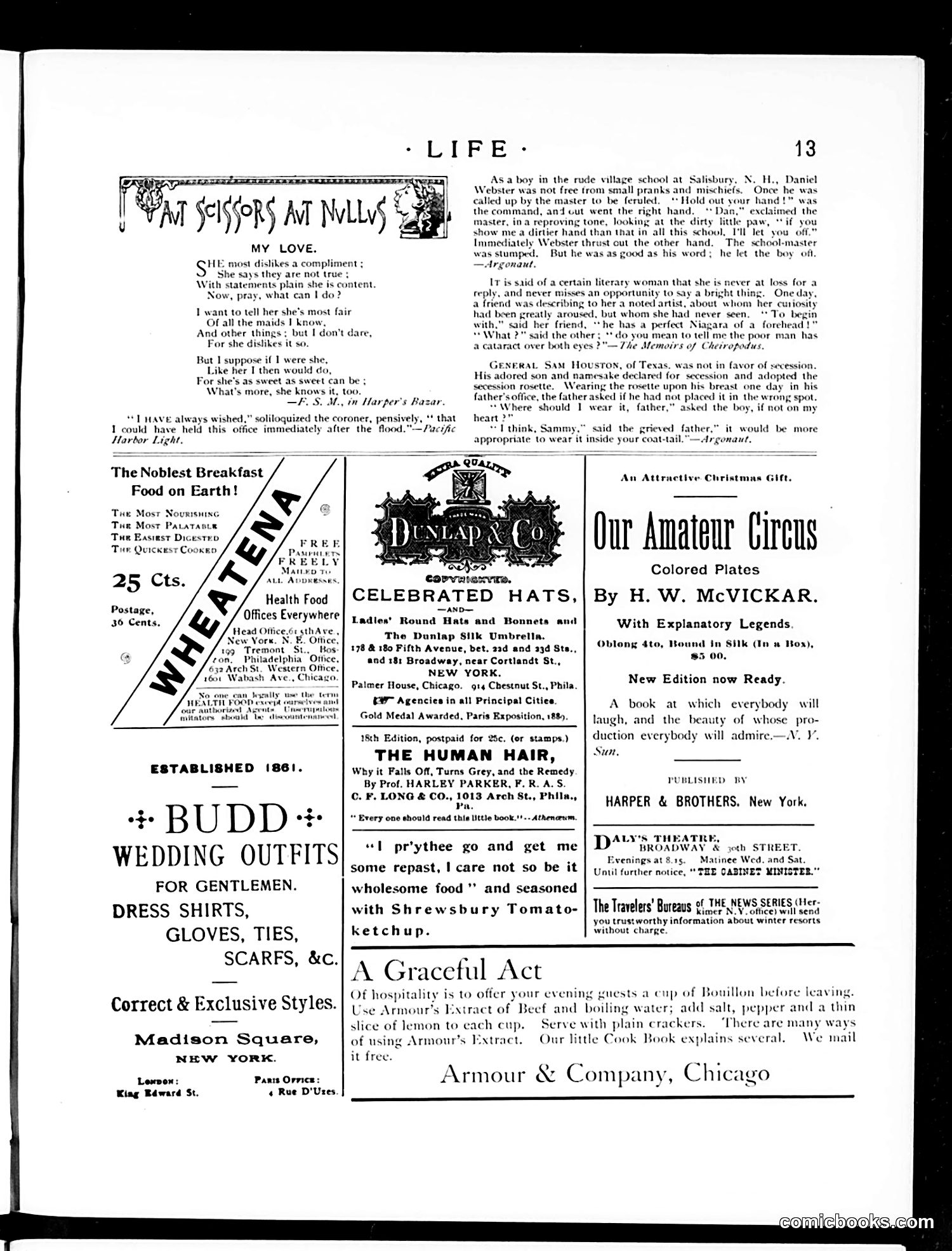 Life — January 7, 1892 — page 13 of 16