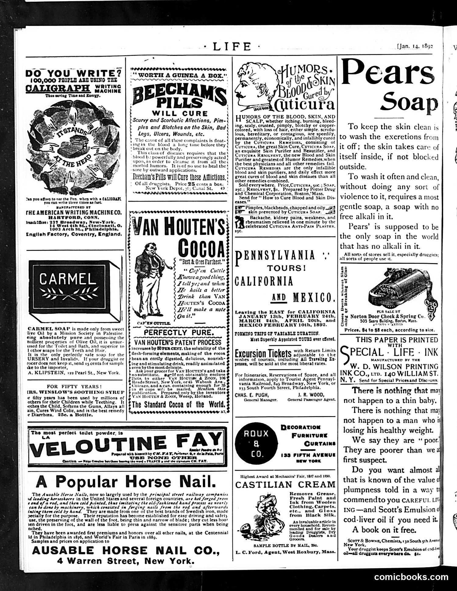 Life — January 14, 1892 — page 18 of 18
