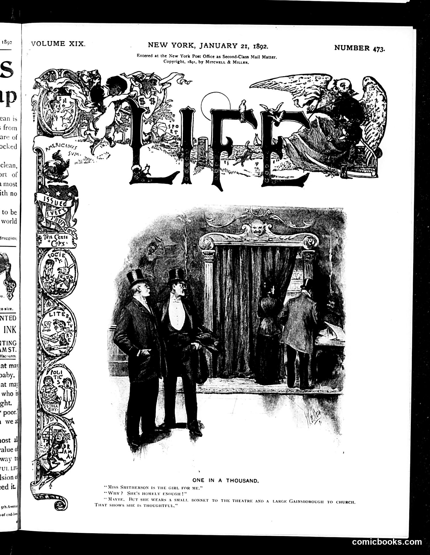 Life — January 21, 1892