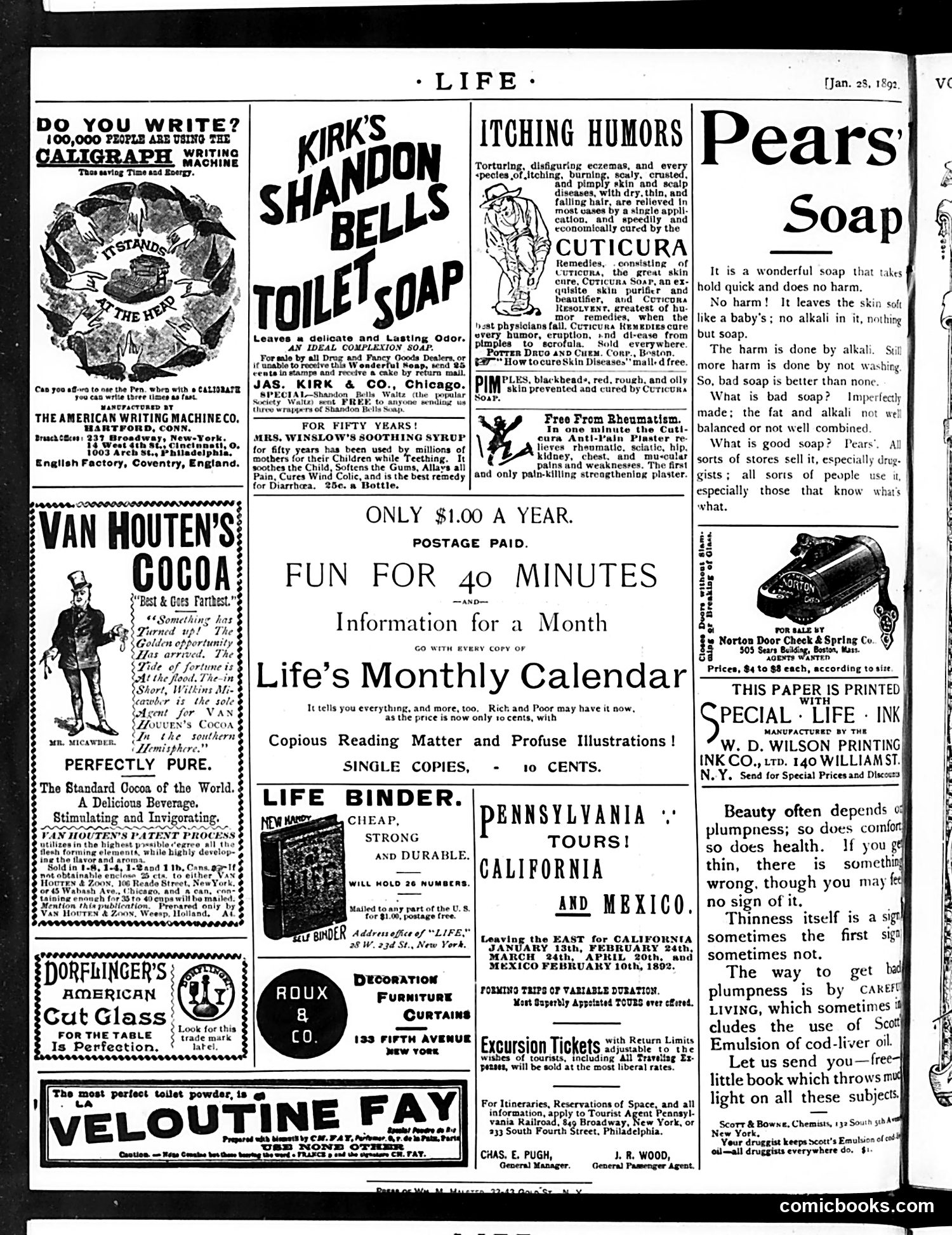 Life — January 28, 1892 — page 16 of 16