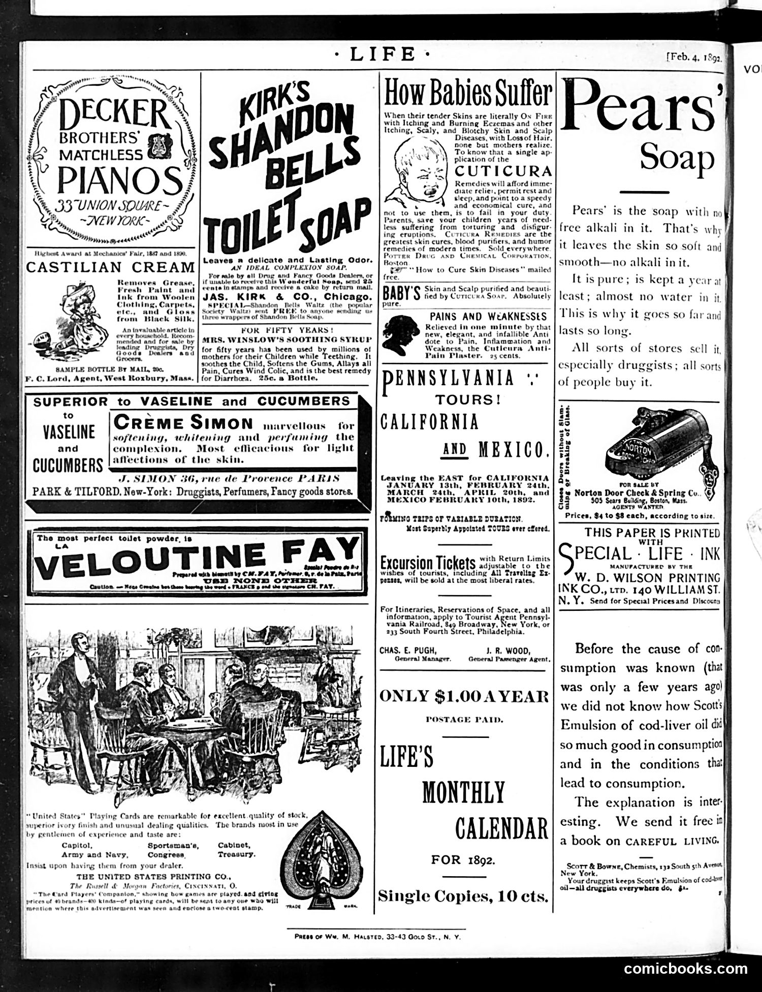 Life — February 4, 1892 — page 16 of 16