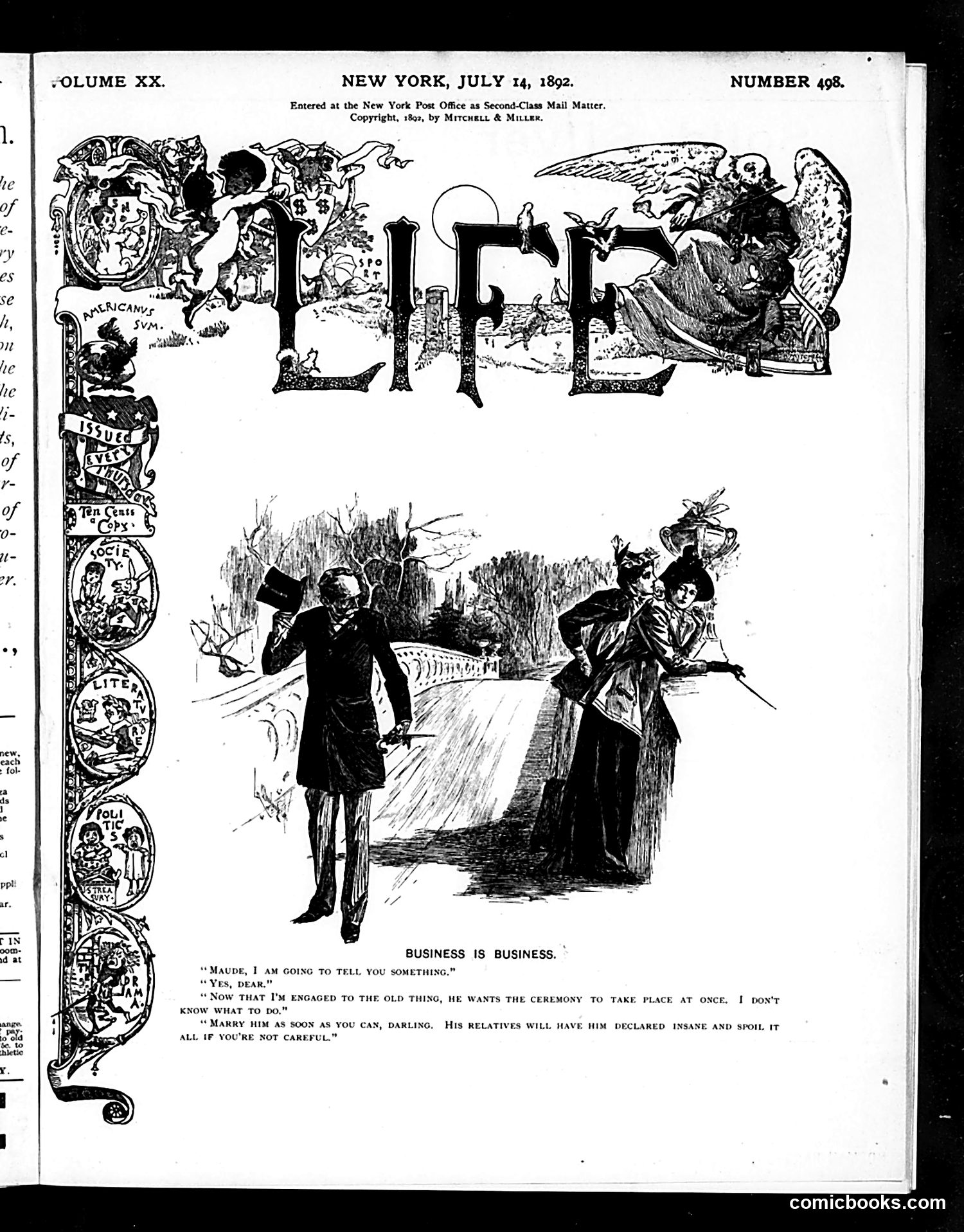 Life — July 14, 1892