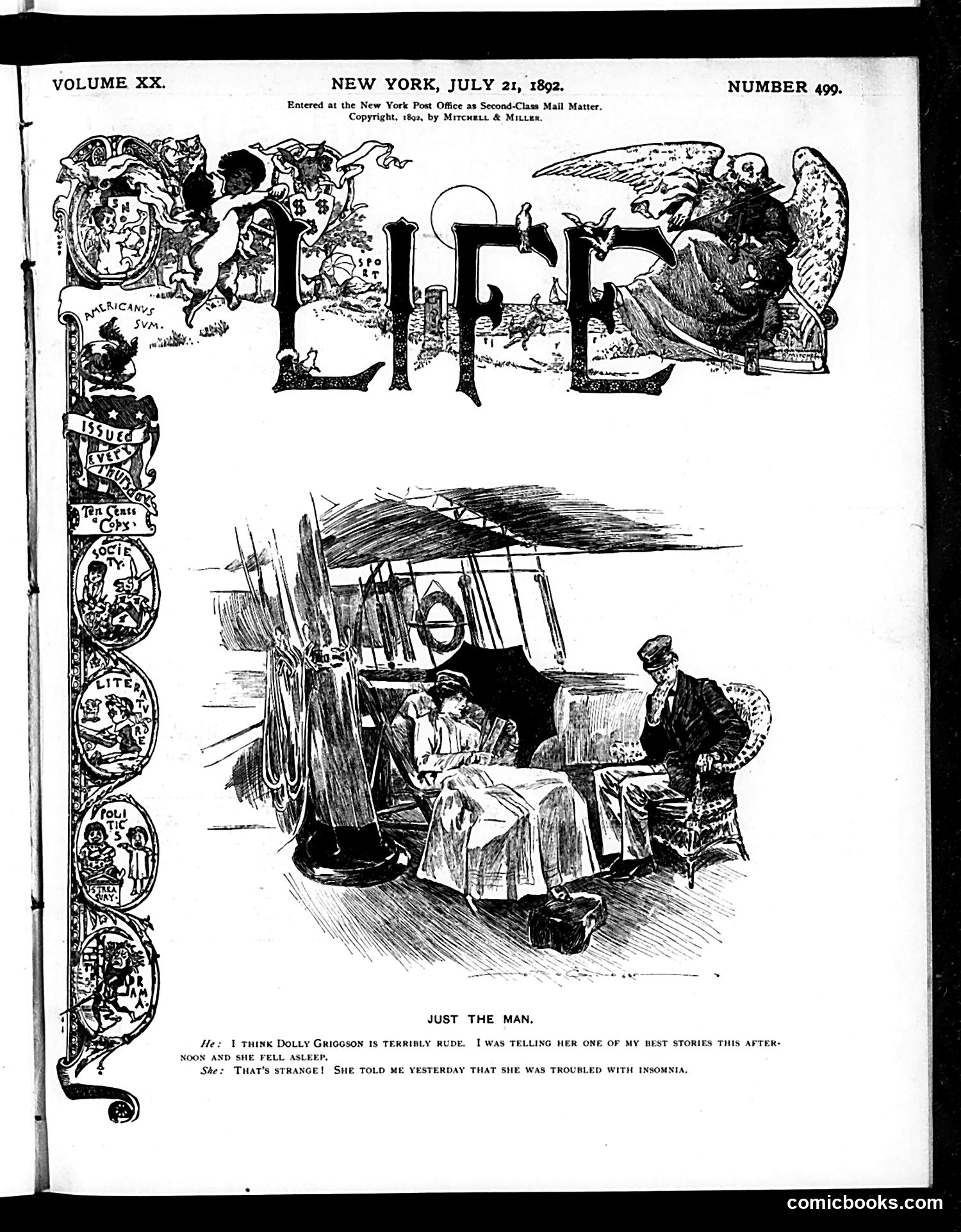 Life — July 21, 1892