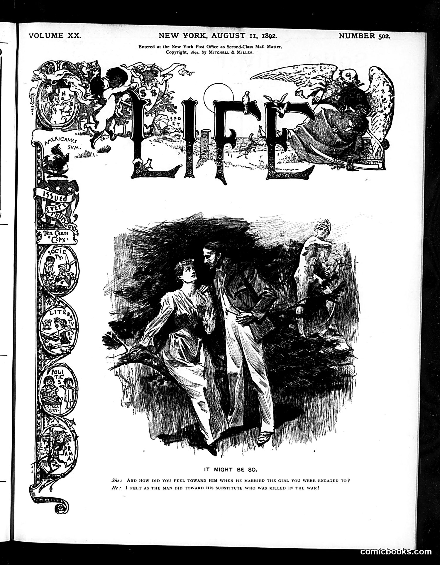 Life — August 11, 1892