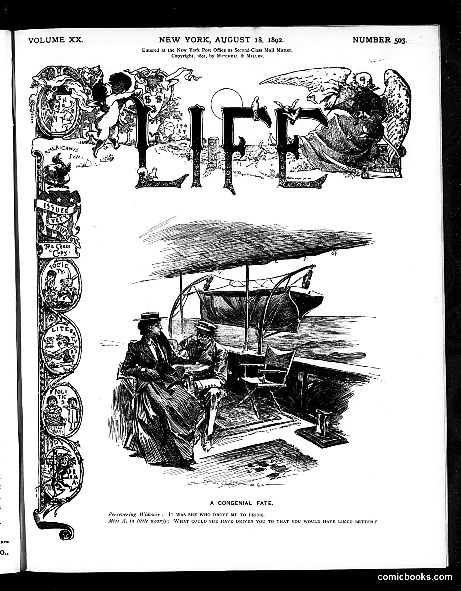 Life — August 18, 1892