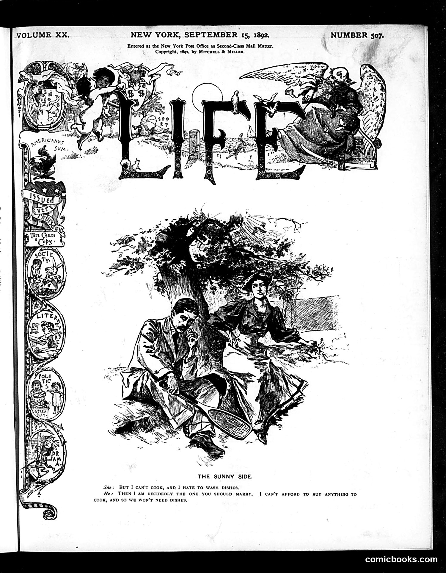Life — September 15, 1892