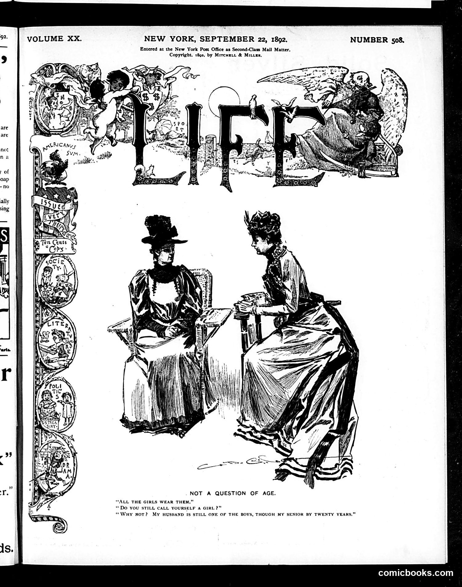 Life — September 22, 1892