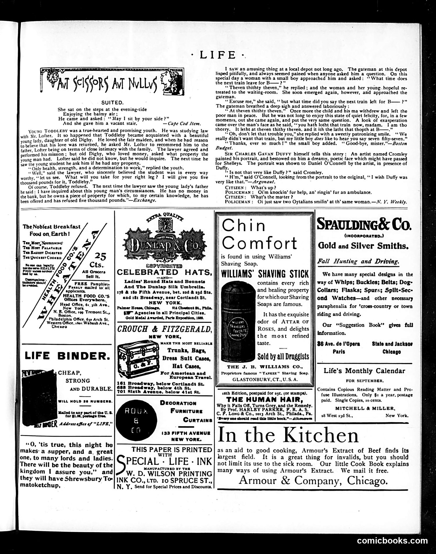Life — September 29, 1892 — page 13 of 16