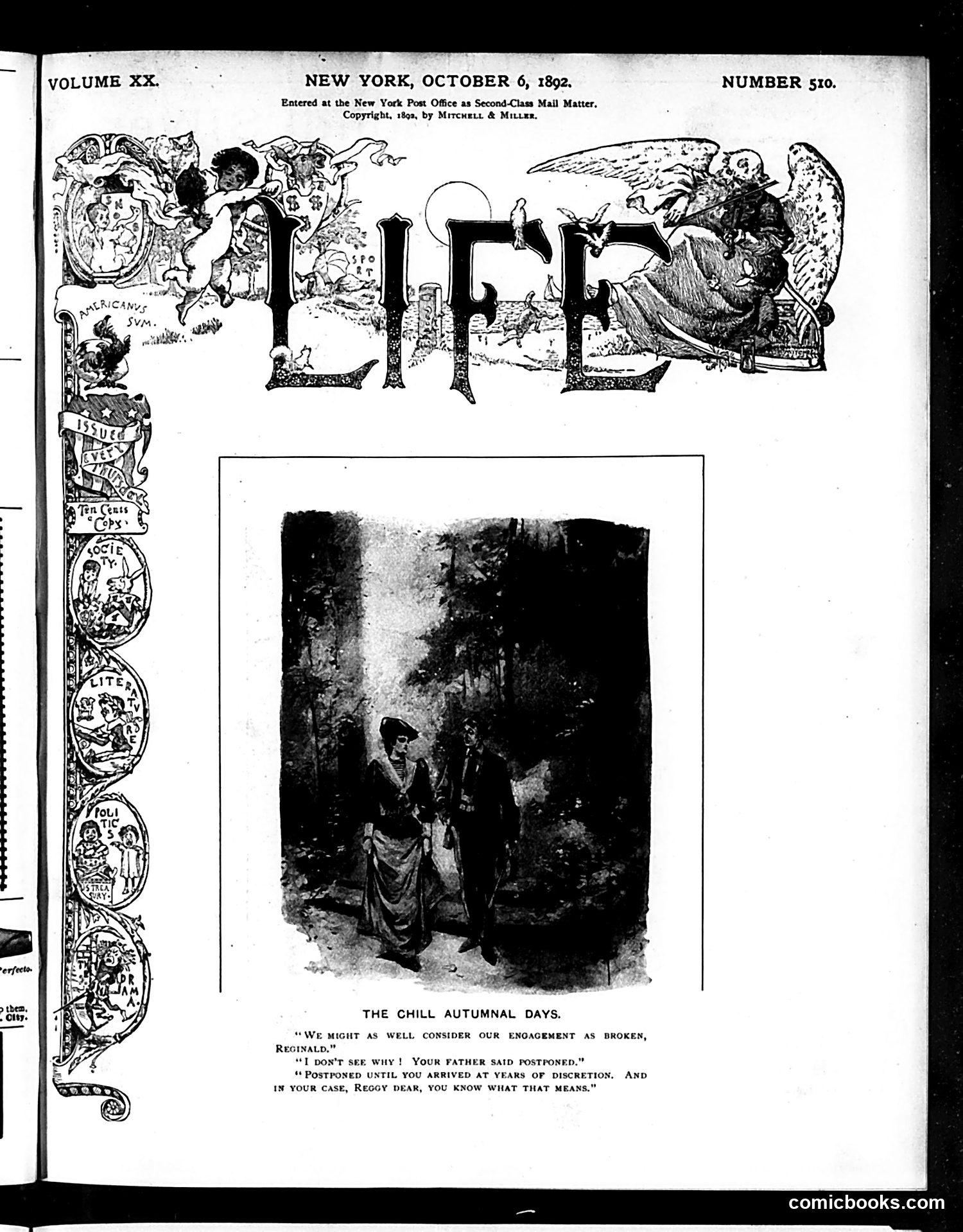 Life — October 6, 1892