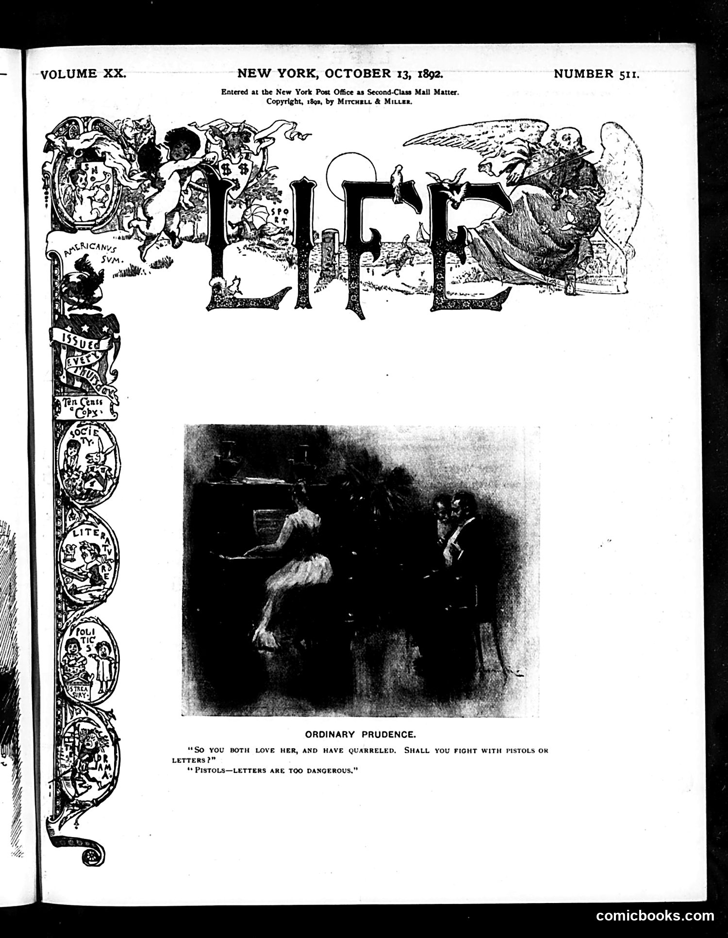 Life — October 13, 1892