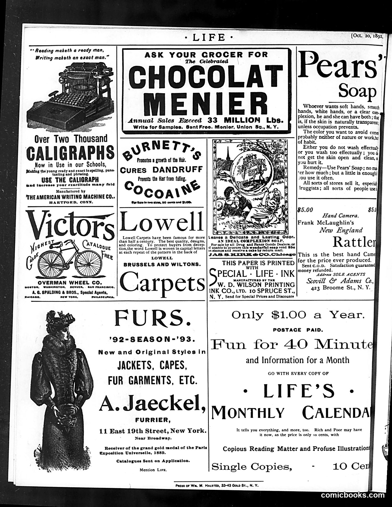 Life — October 20, 1892 — page 16 of 16