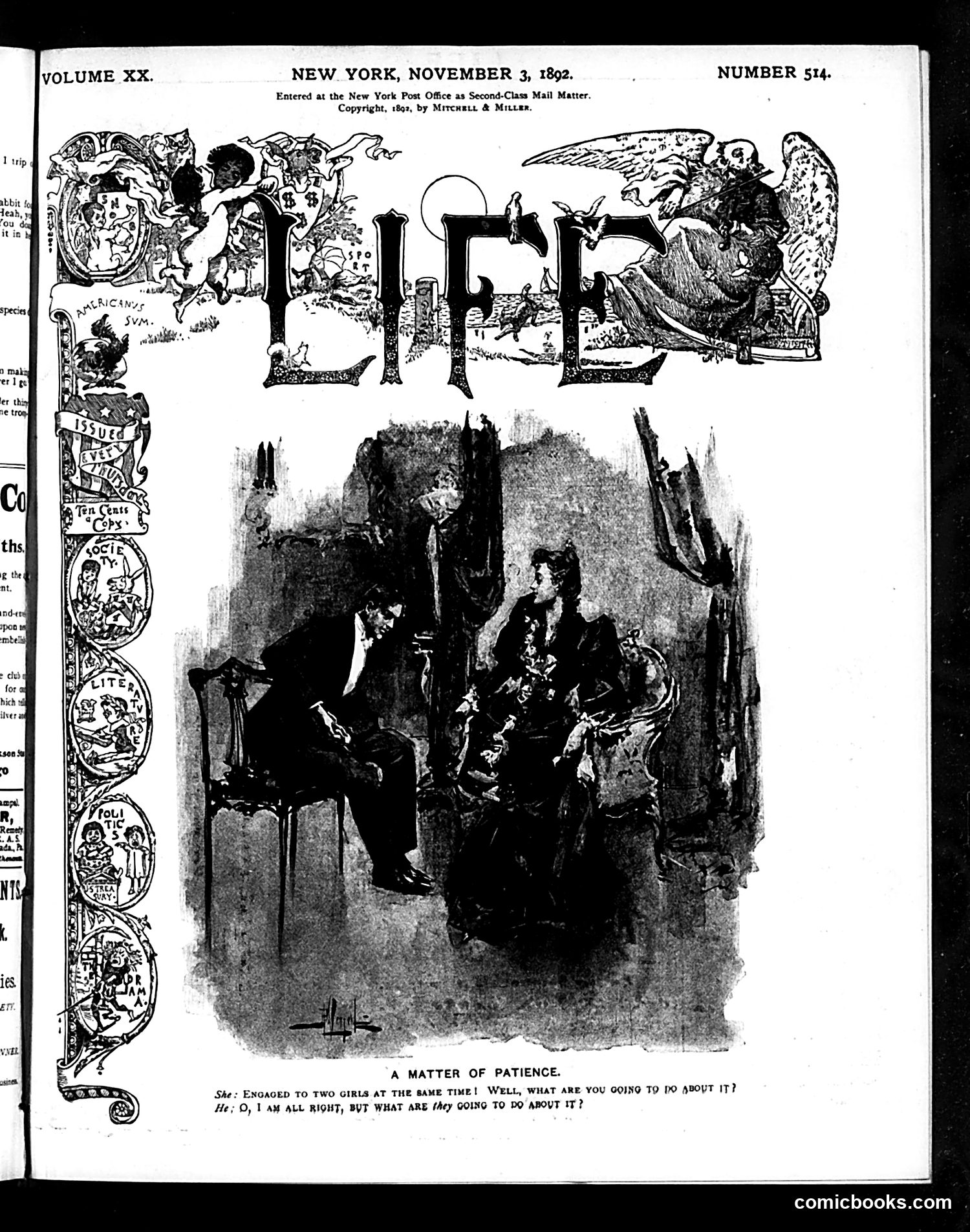 Life — November 3, 1892