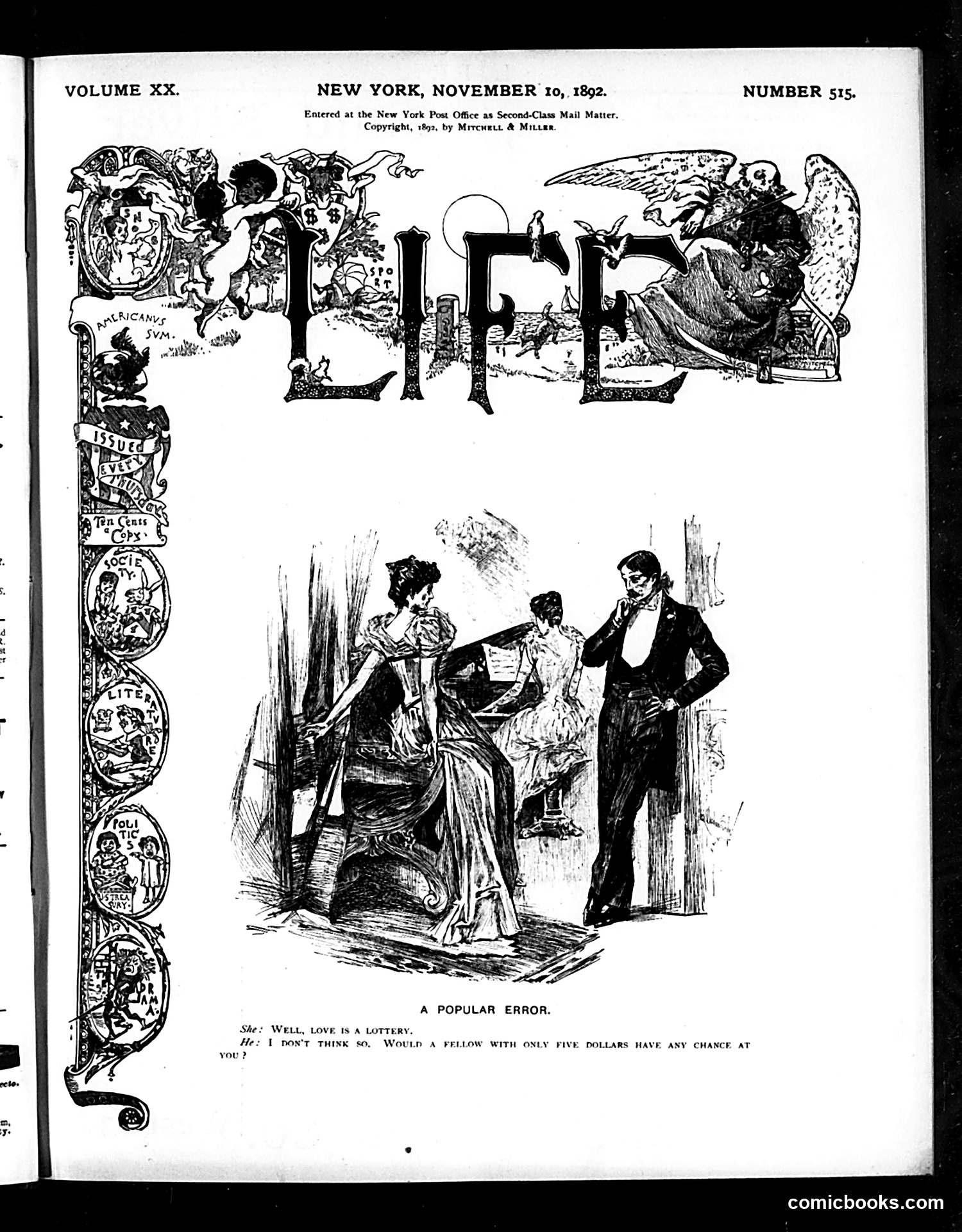 Life — November 10, 1892