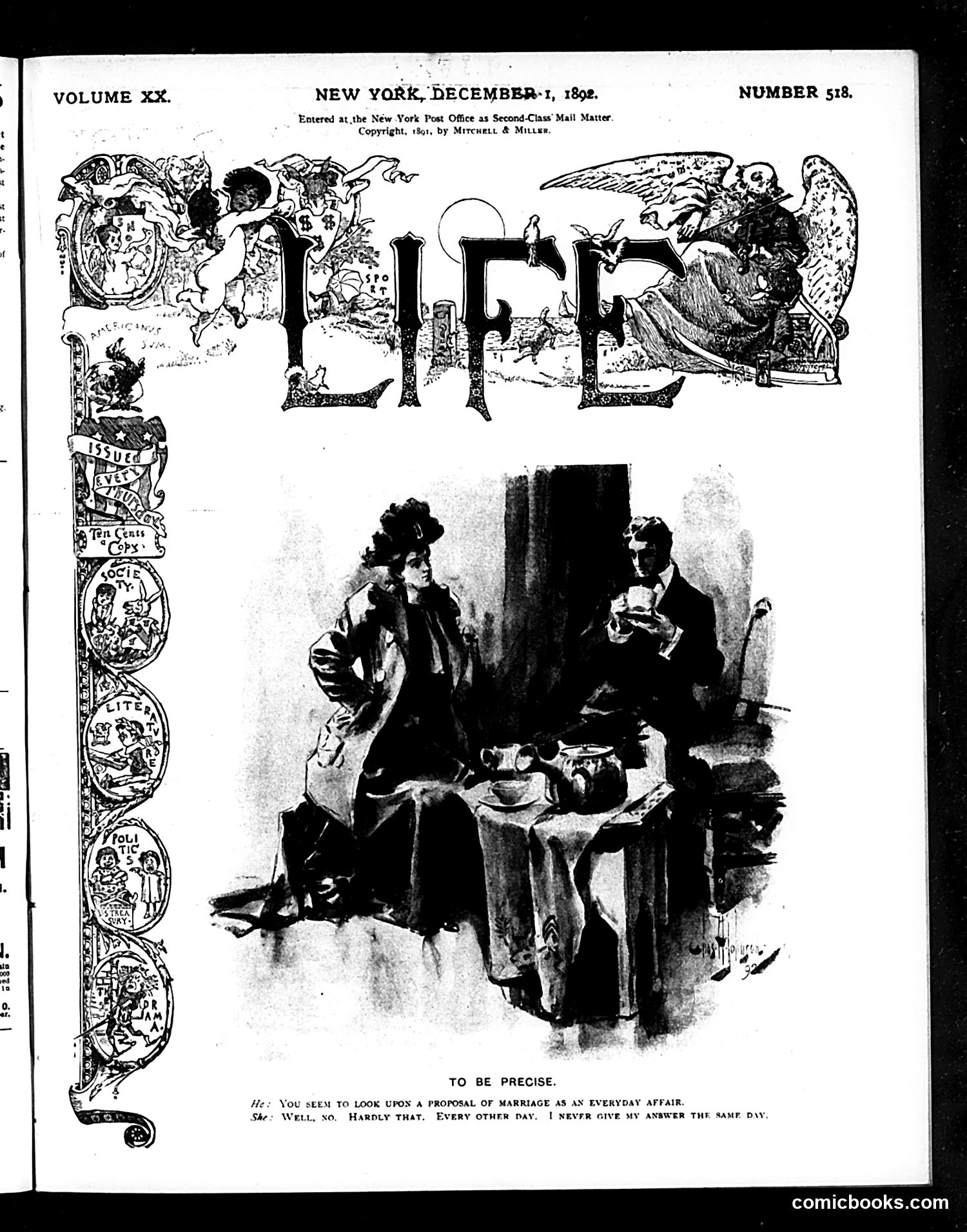 Life — December 1, 1892