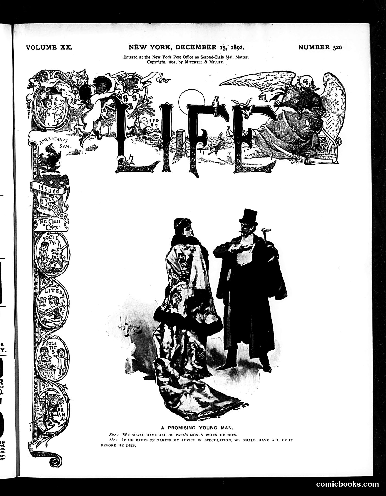 Life — December 15, 1892