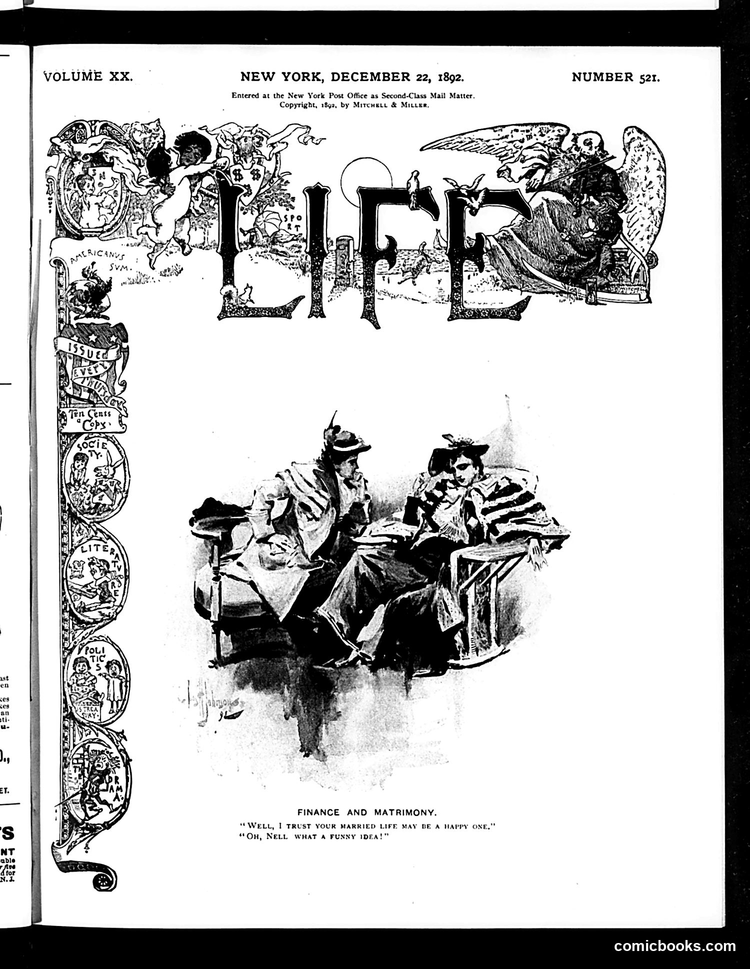Life — December 22, 1892