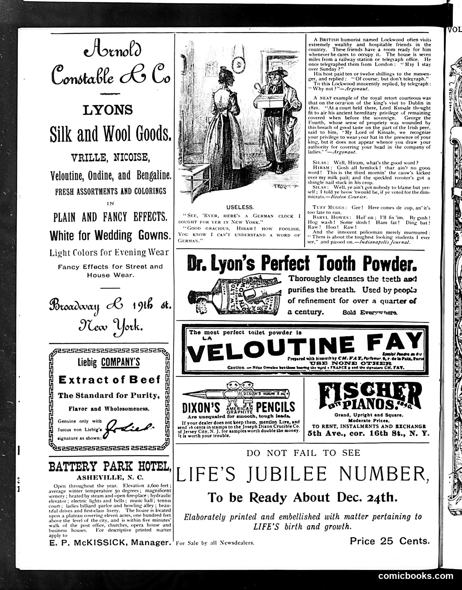 Life — December 22, 1892 — page 16 of 16