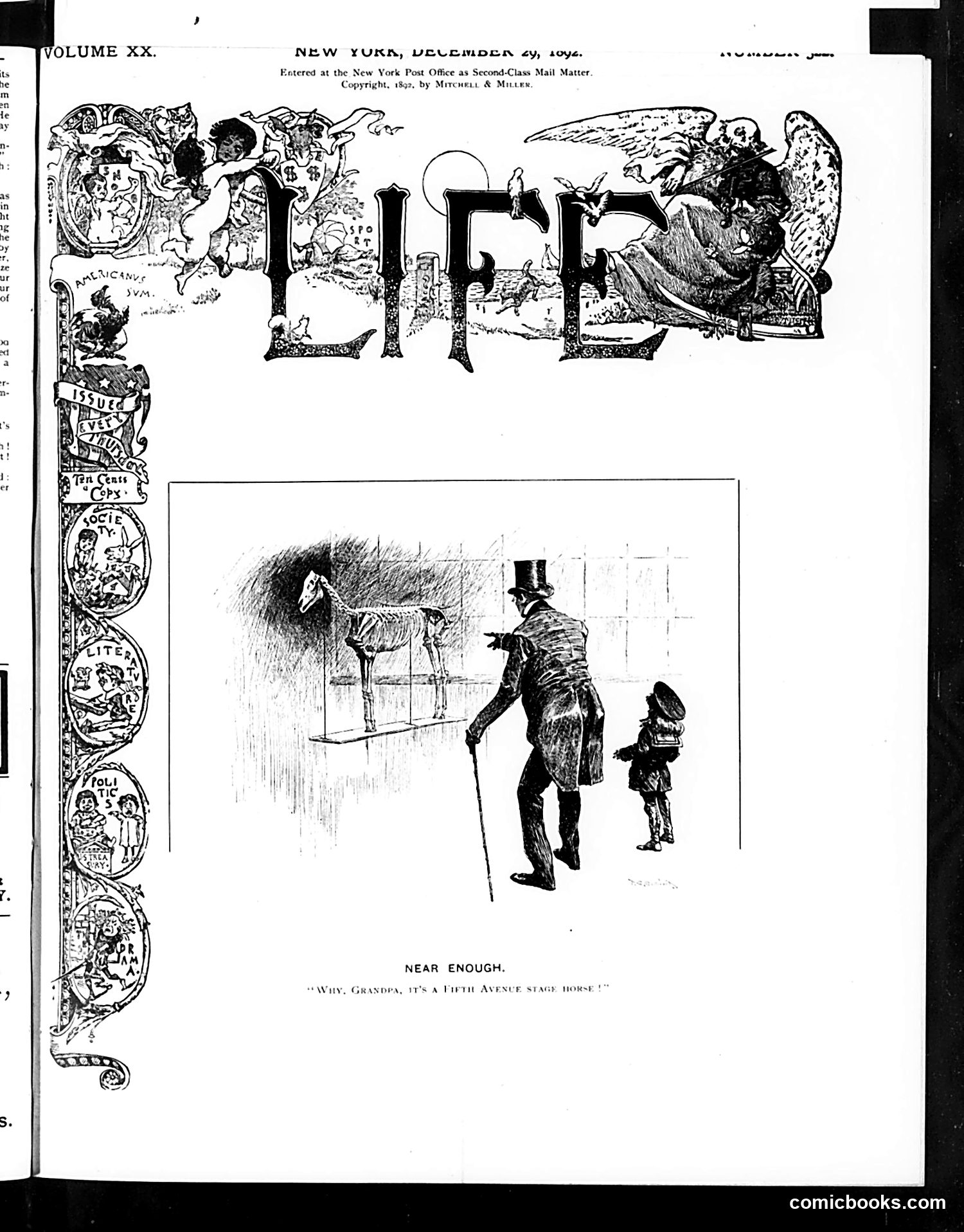 Life — December 29, 1892
