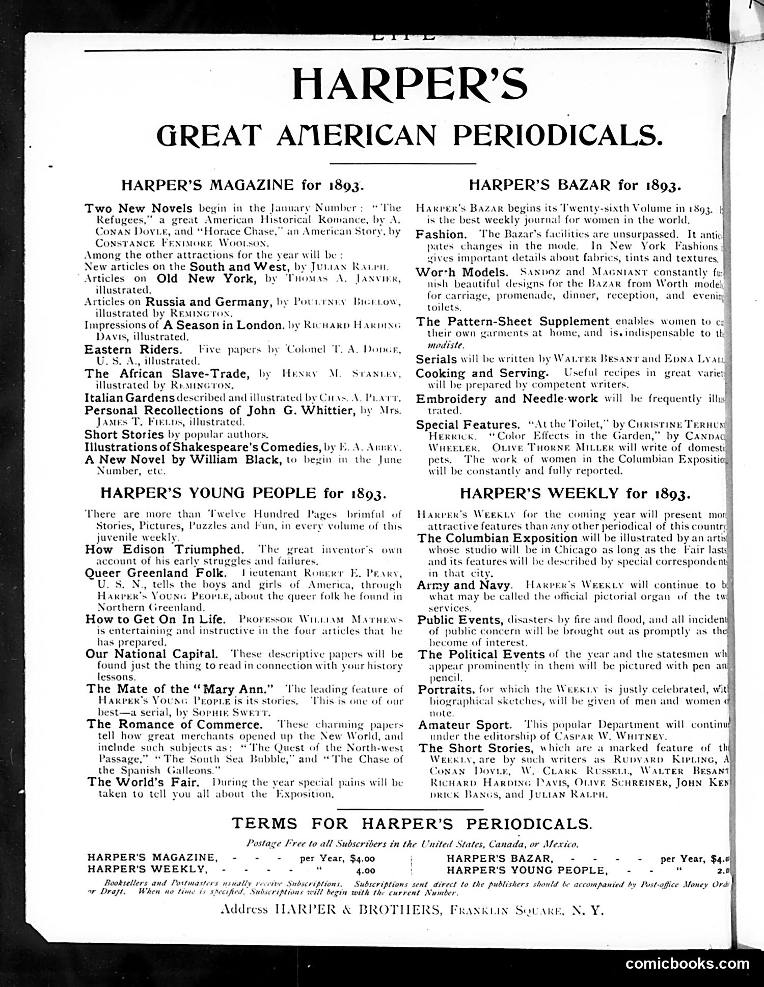 Life — January 5, 1893 — page 6 of 60