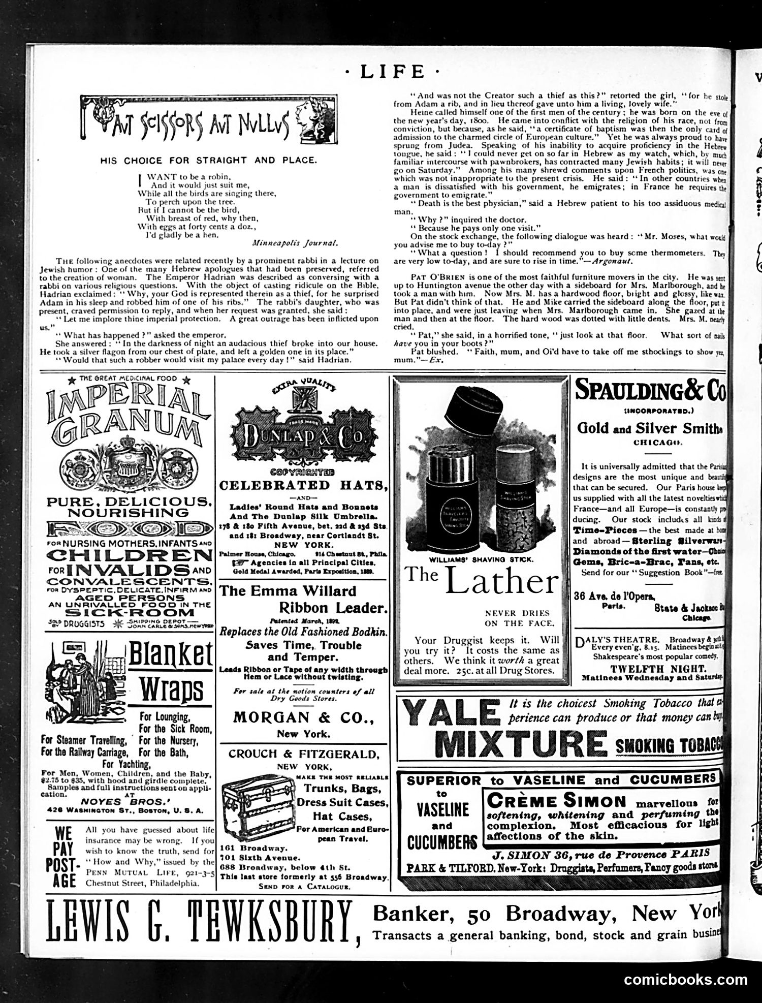 Life — March 2, 1893 — page 14 of 14