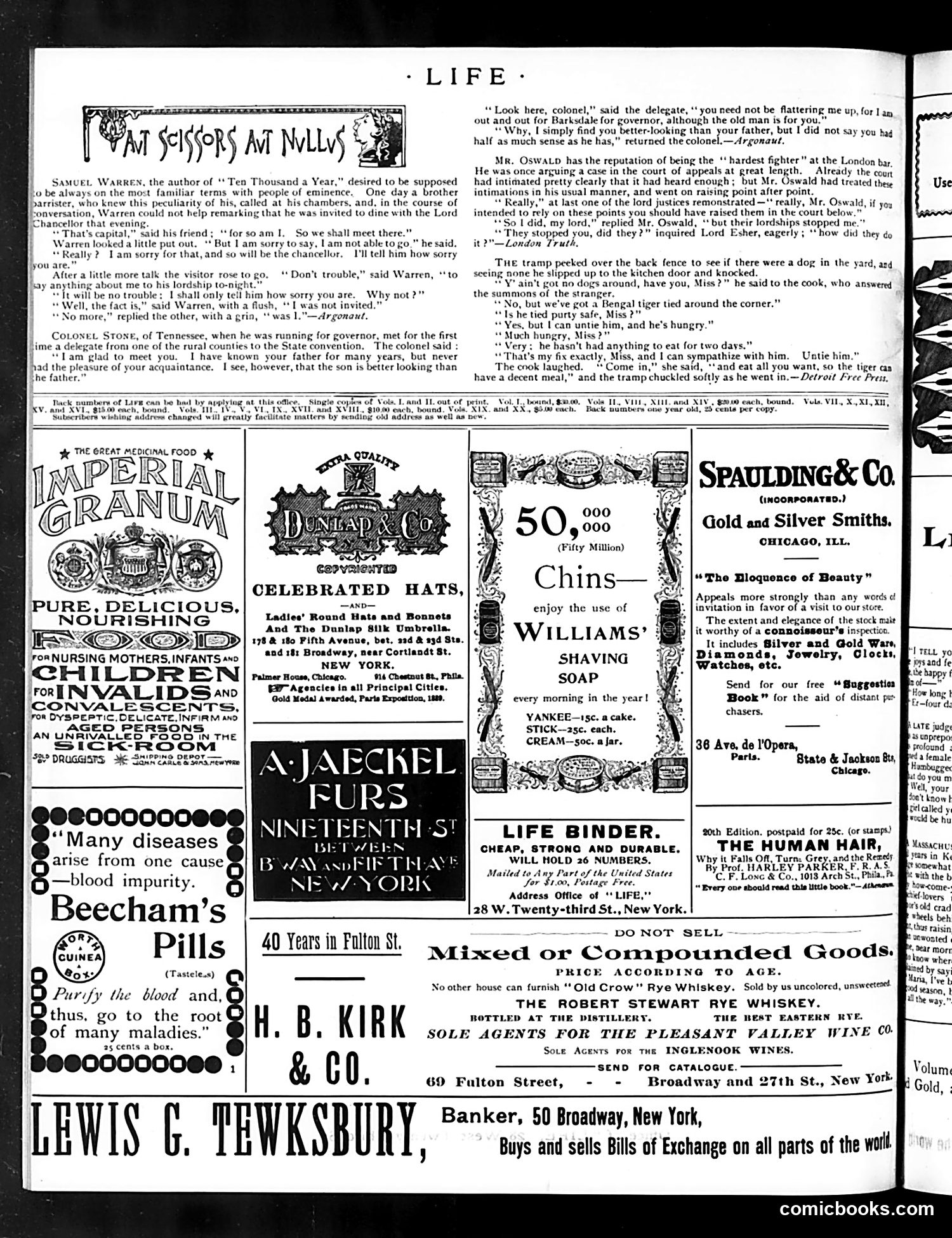 Life — October 12, 1893 — page 14 of 18