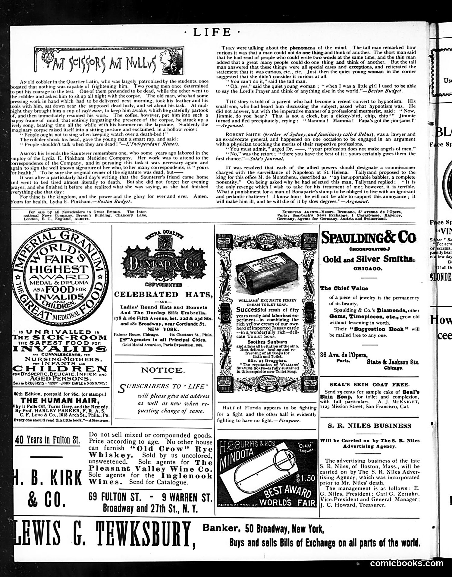 Life — January 18, 1894 — page 14 of 16