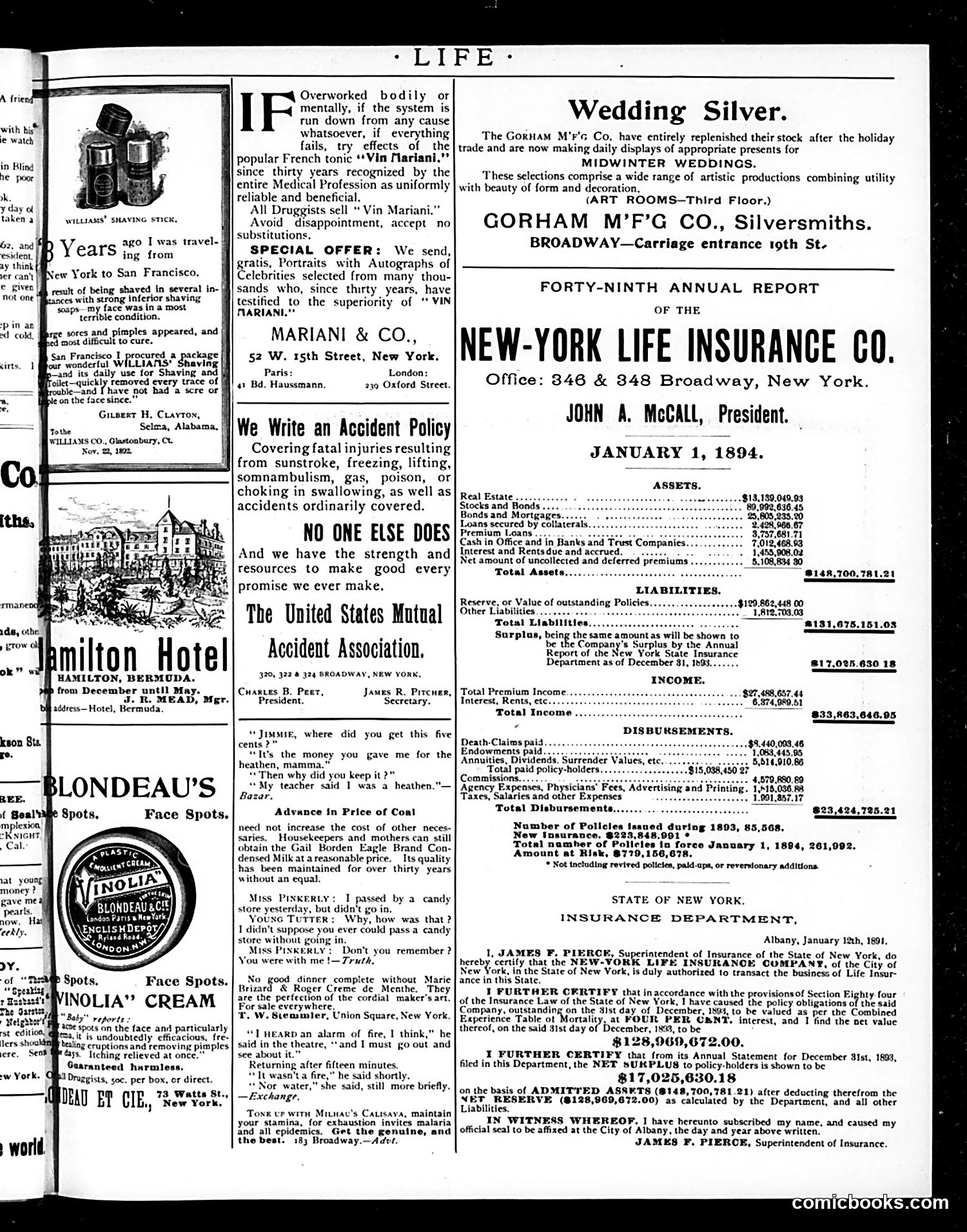 Life — January 25, 1894 — page 15 of 16