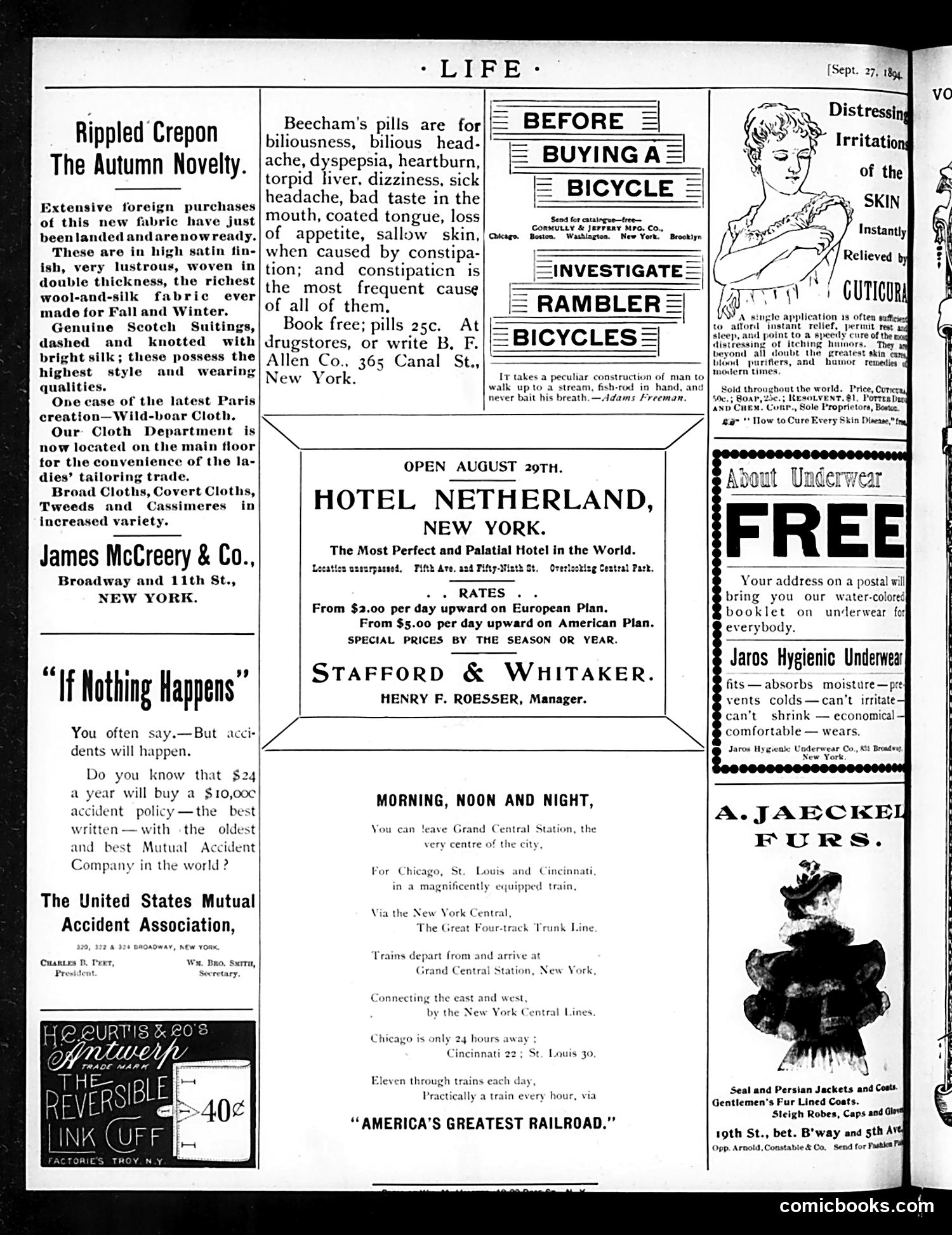 Life — September 27, 1894 — page 16 of 16