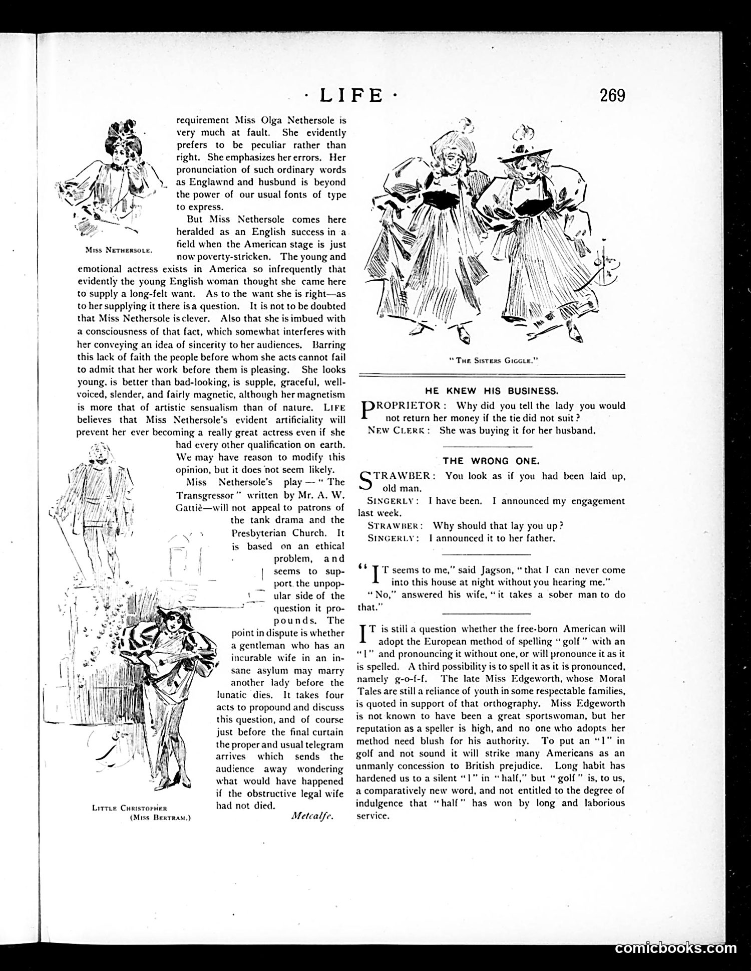 Life — October 25, 1894 — page 11 of 14