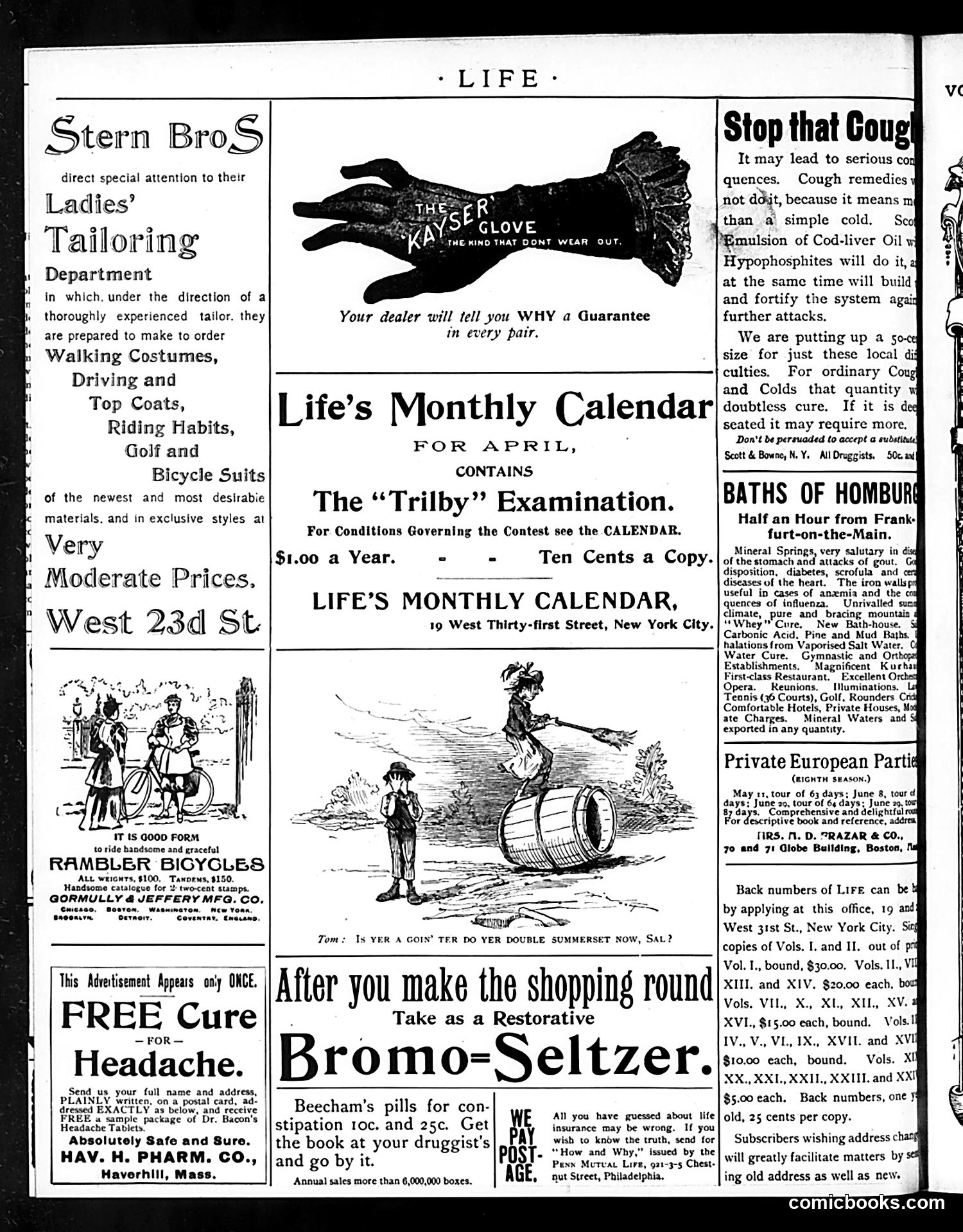 Life — April 11, 1895 — page 26 of 26