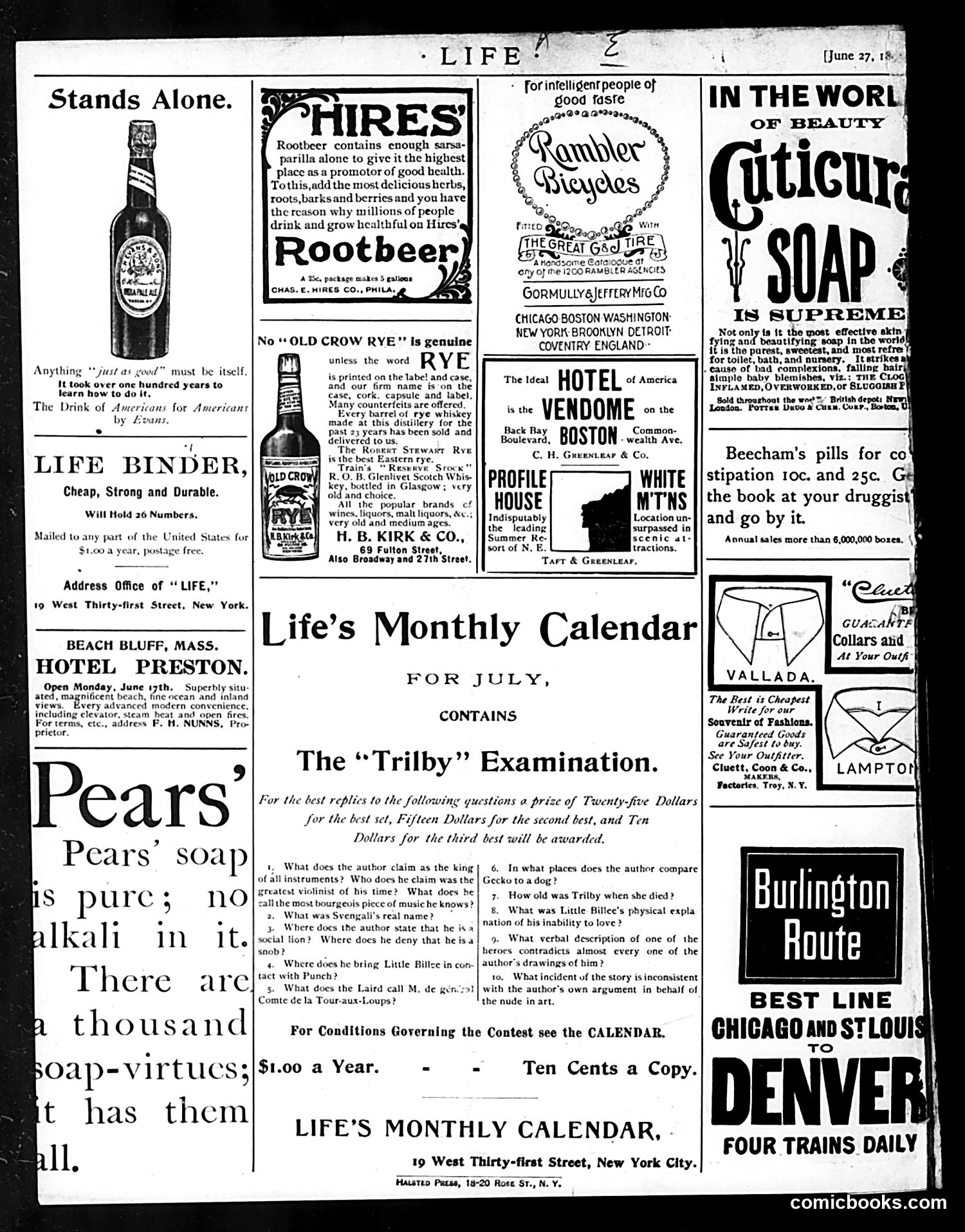 Life — June 27, 1895 — page 20 of 21
