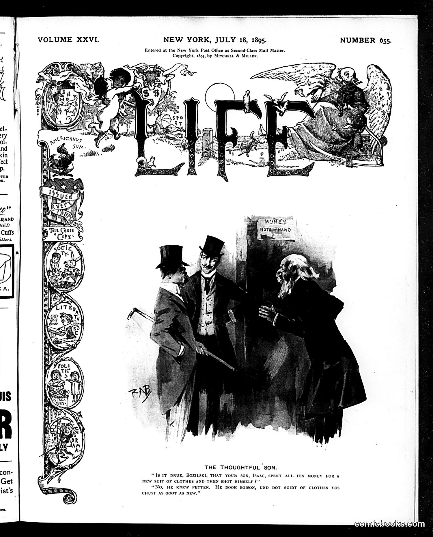 Life — July 18, 1895