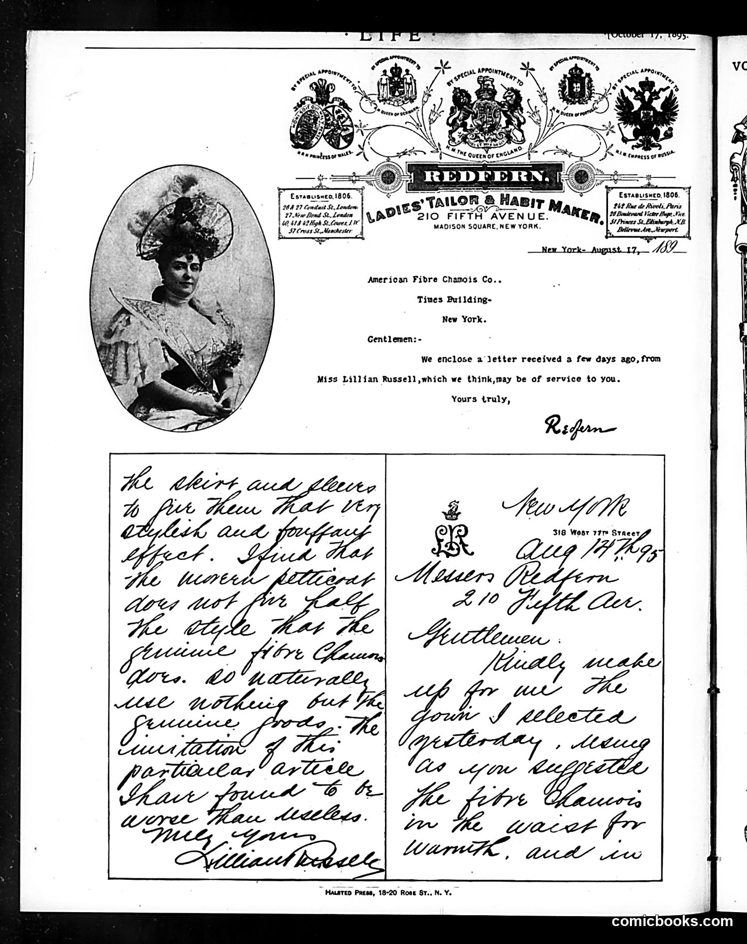 Life — October 17, 1895 — page 20 of 20