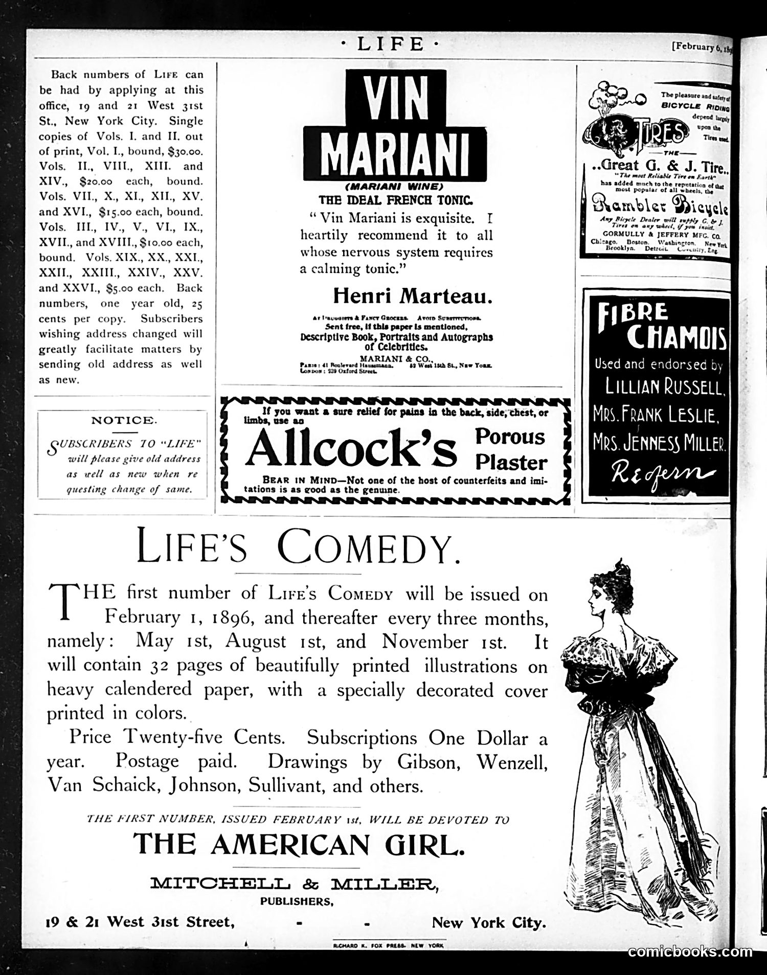 Life — February 6, 1896 — page 20 of 20