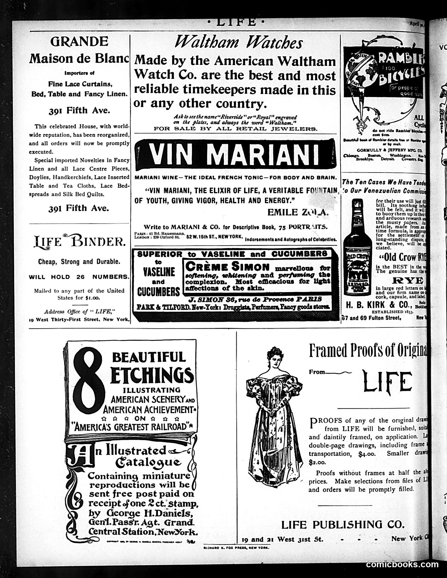 Life — April 30, 1896 — page 20 of 20
