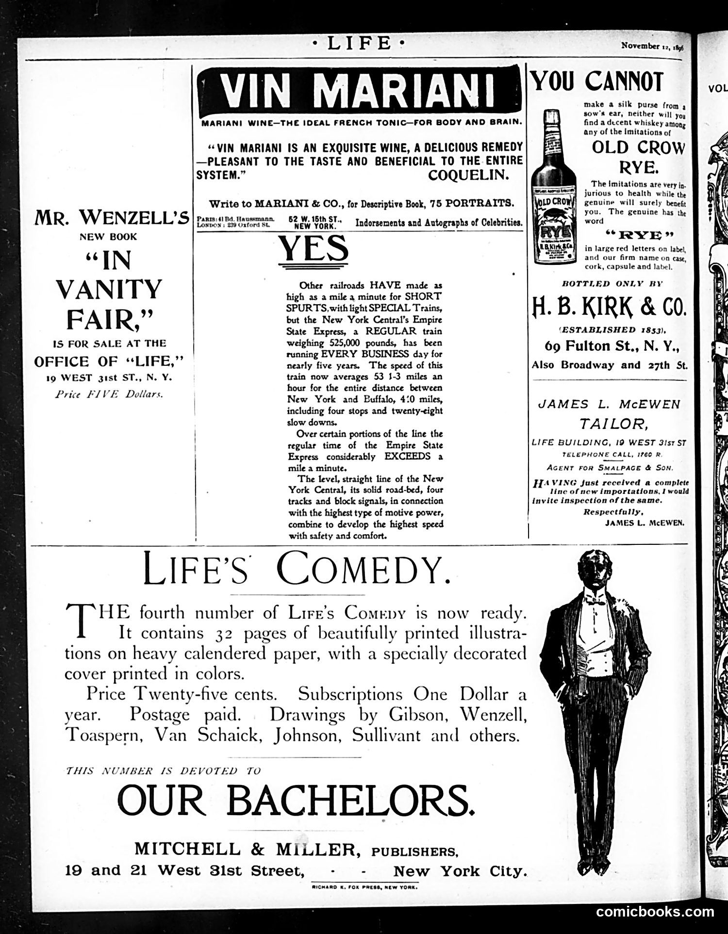 Life — November 12, 1896 — page 18 of 18