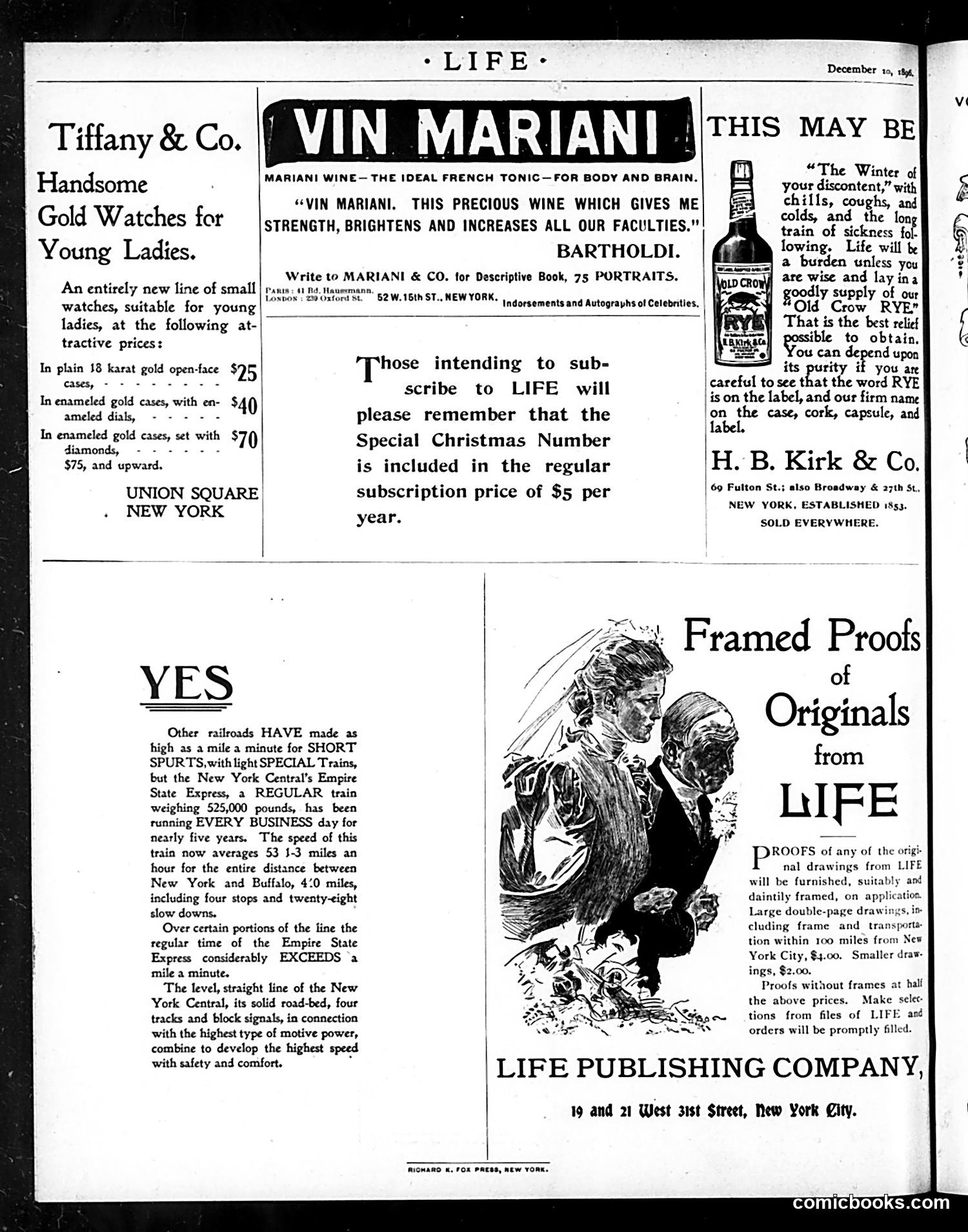 Life — December 10, 1896 — page 20 of 20