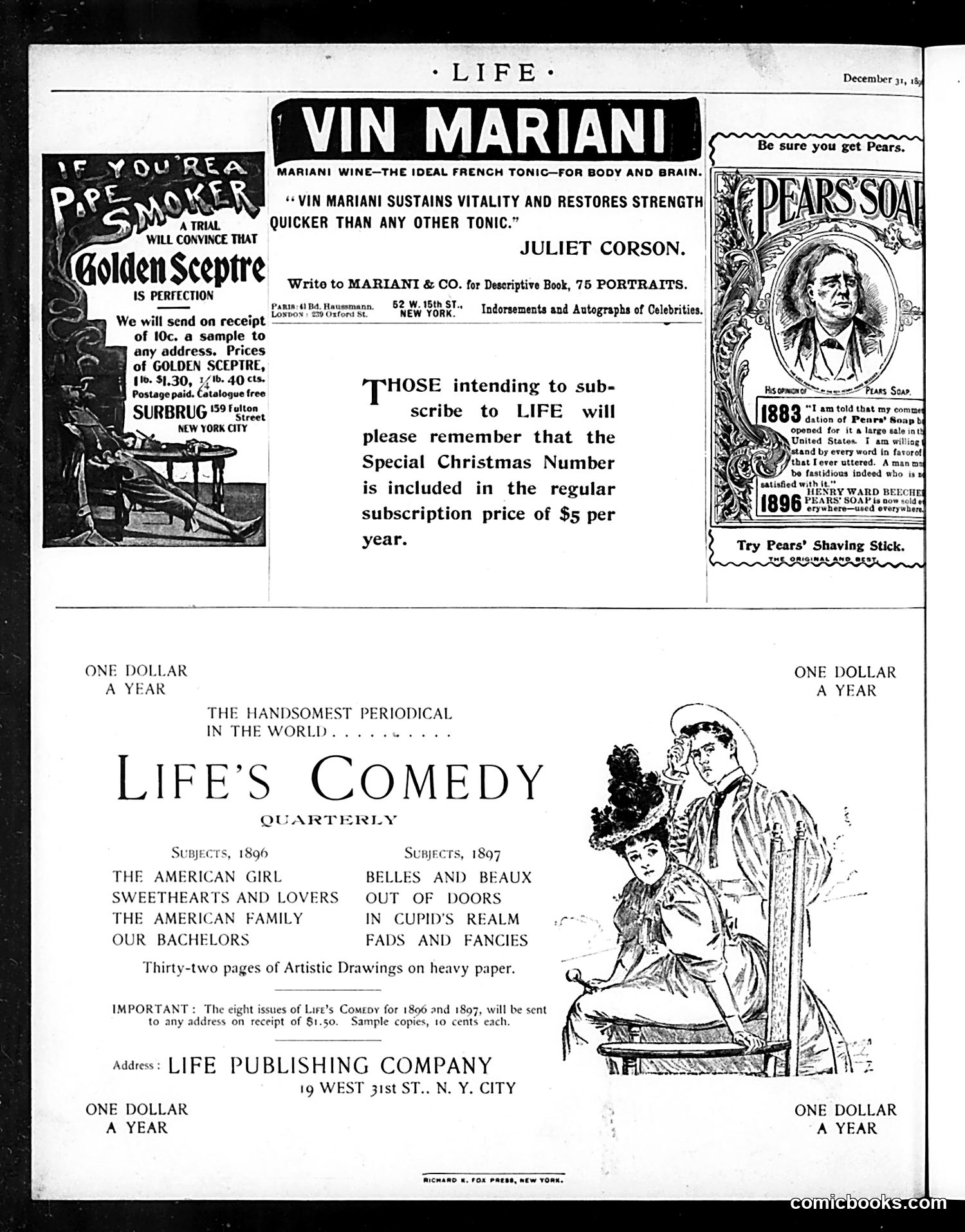 Life — December 31, 1896 — page 20 of 21