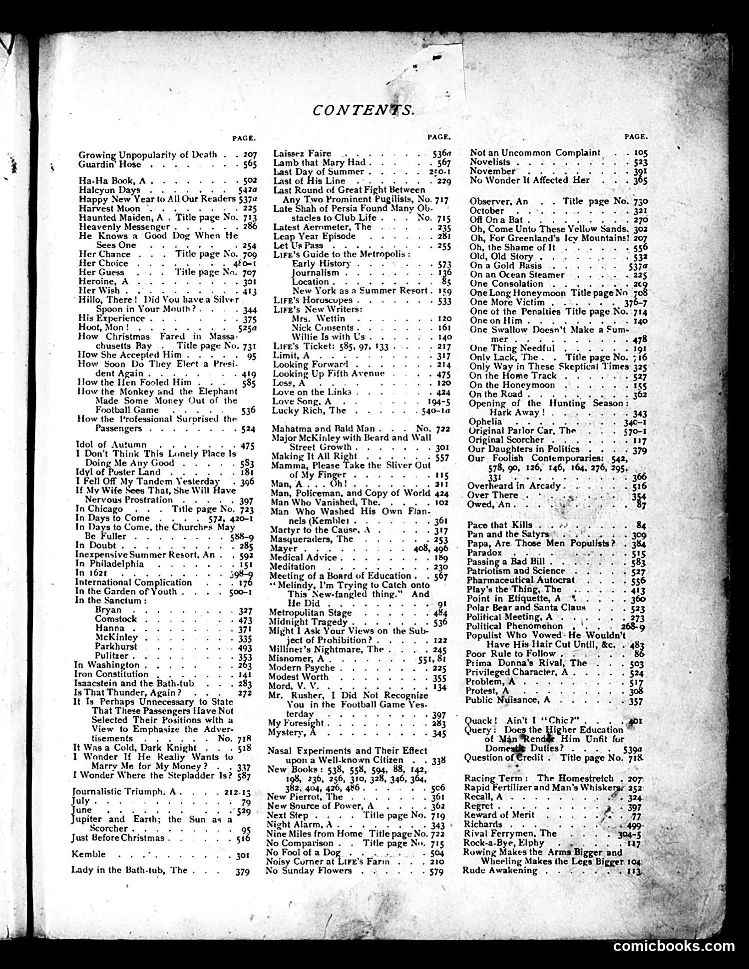 Life — 1896