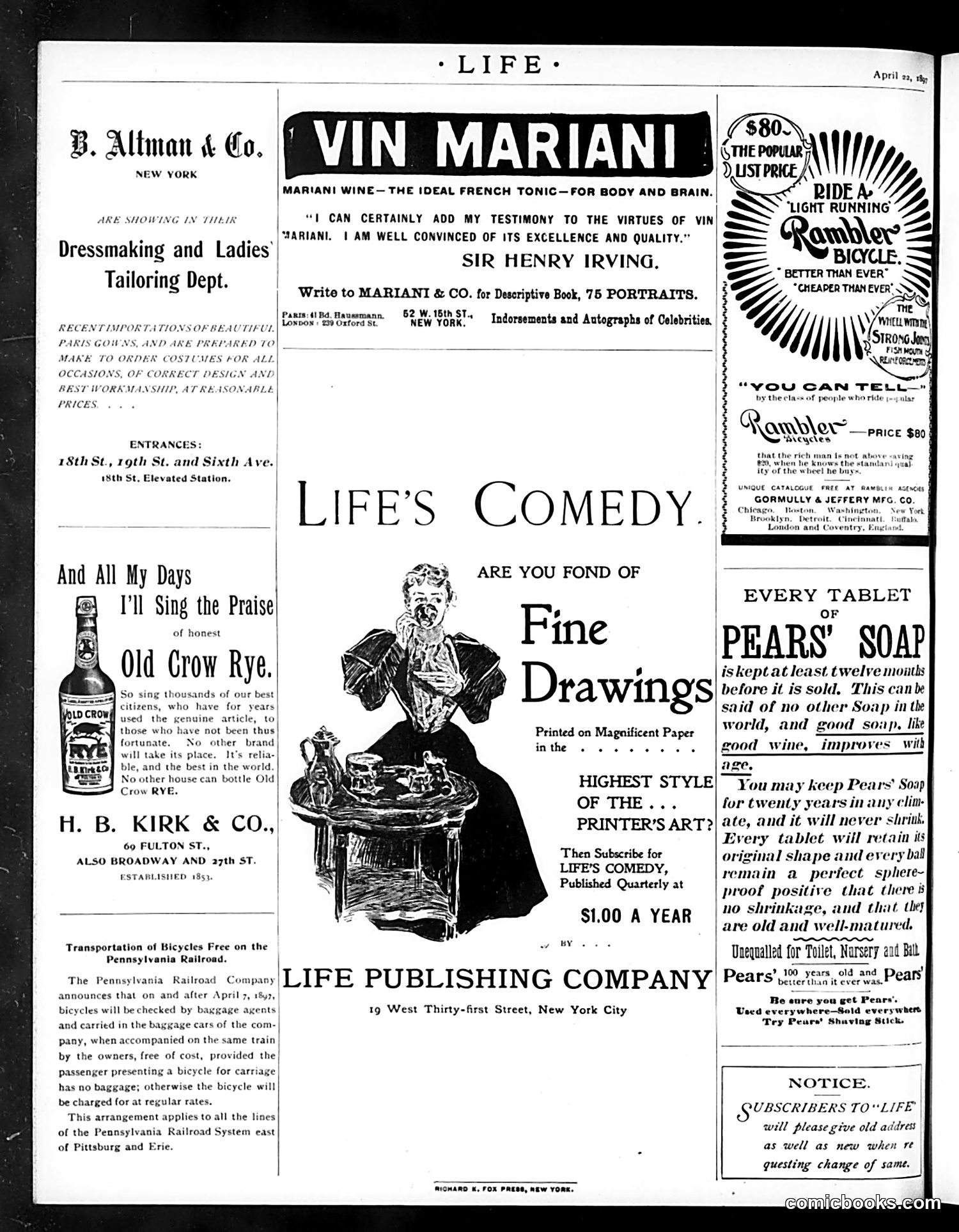 Life — April 22, 1897 — page 20 of 20