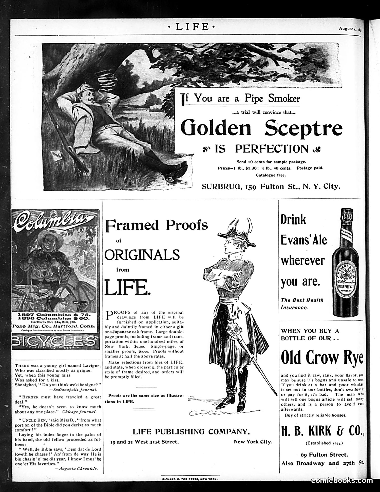 Life — August 5, 1897 — page 26 of 26