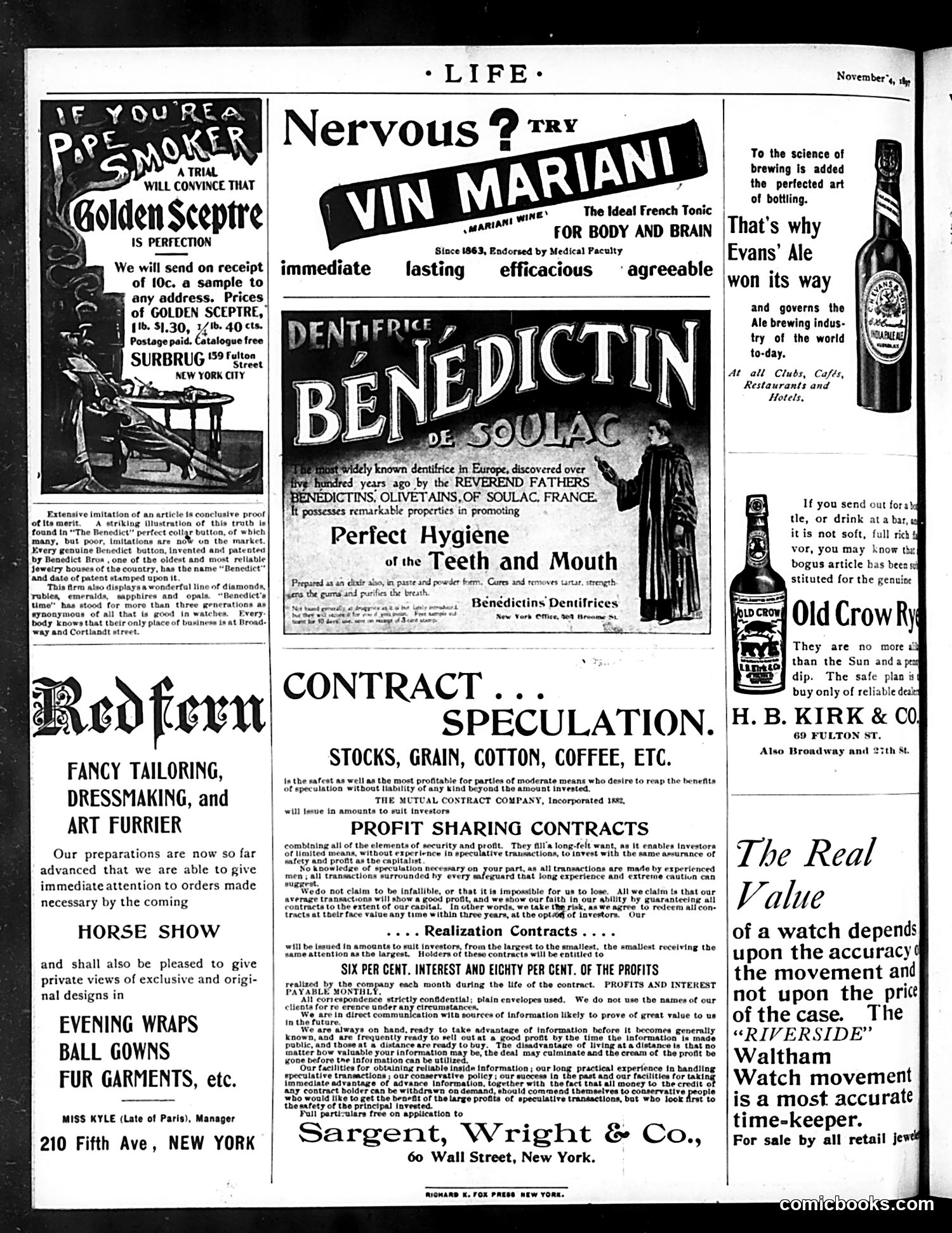 Life — November 4, 1897 — page 20 of 20