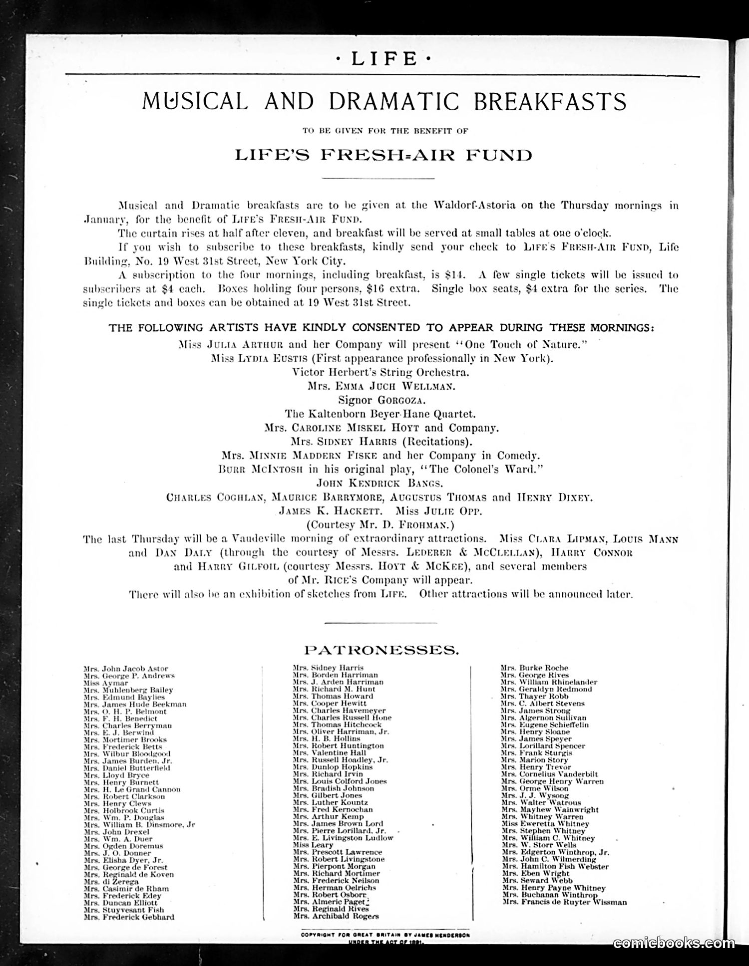 Life — December 30, 1897 — page 2 of 21