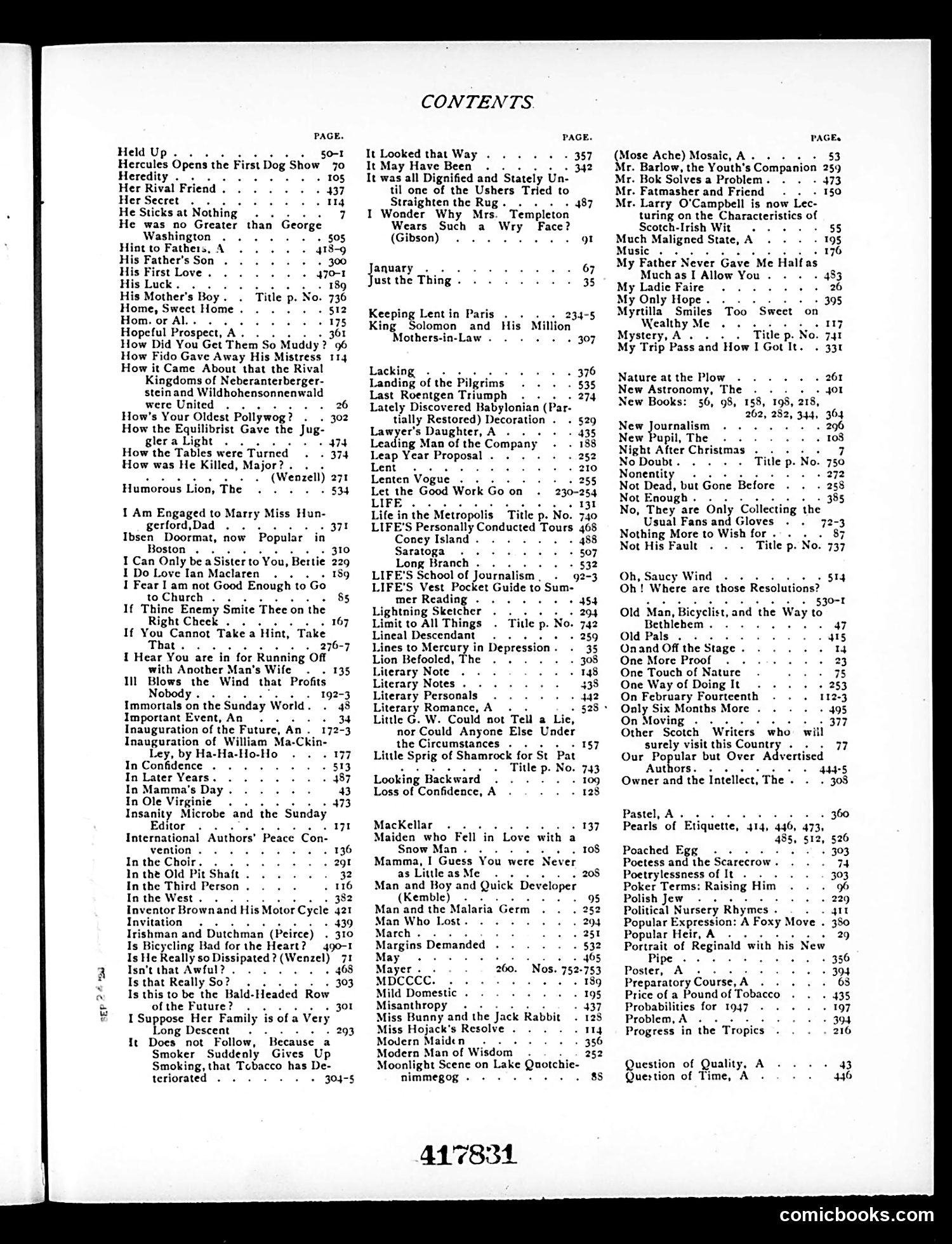 Life — 1897