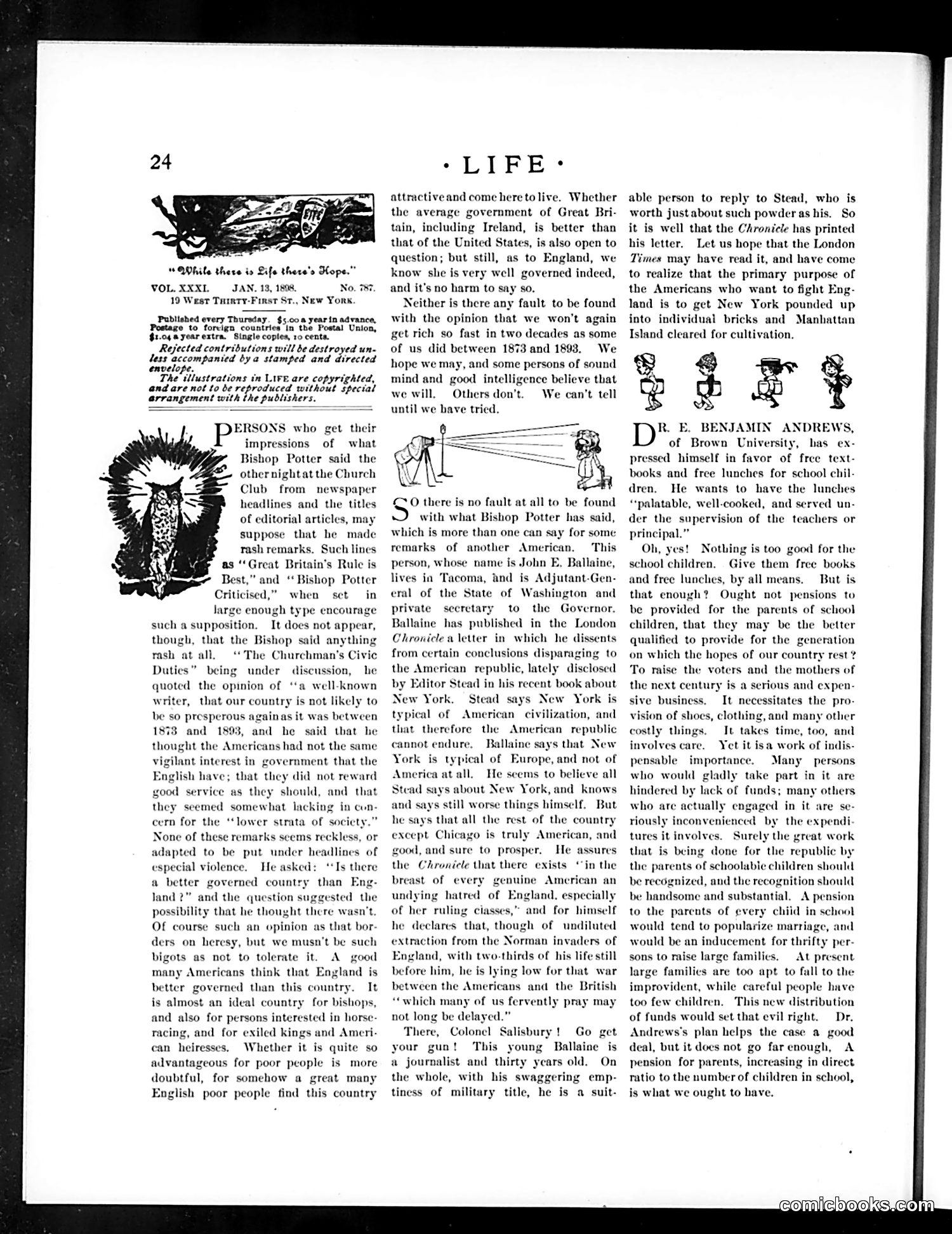 Life — January 13, 1898 — page 4 of 20