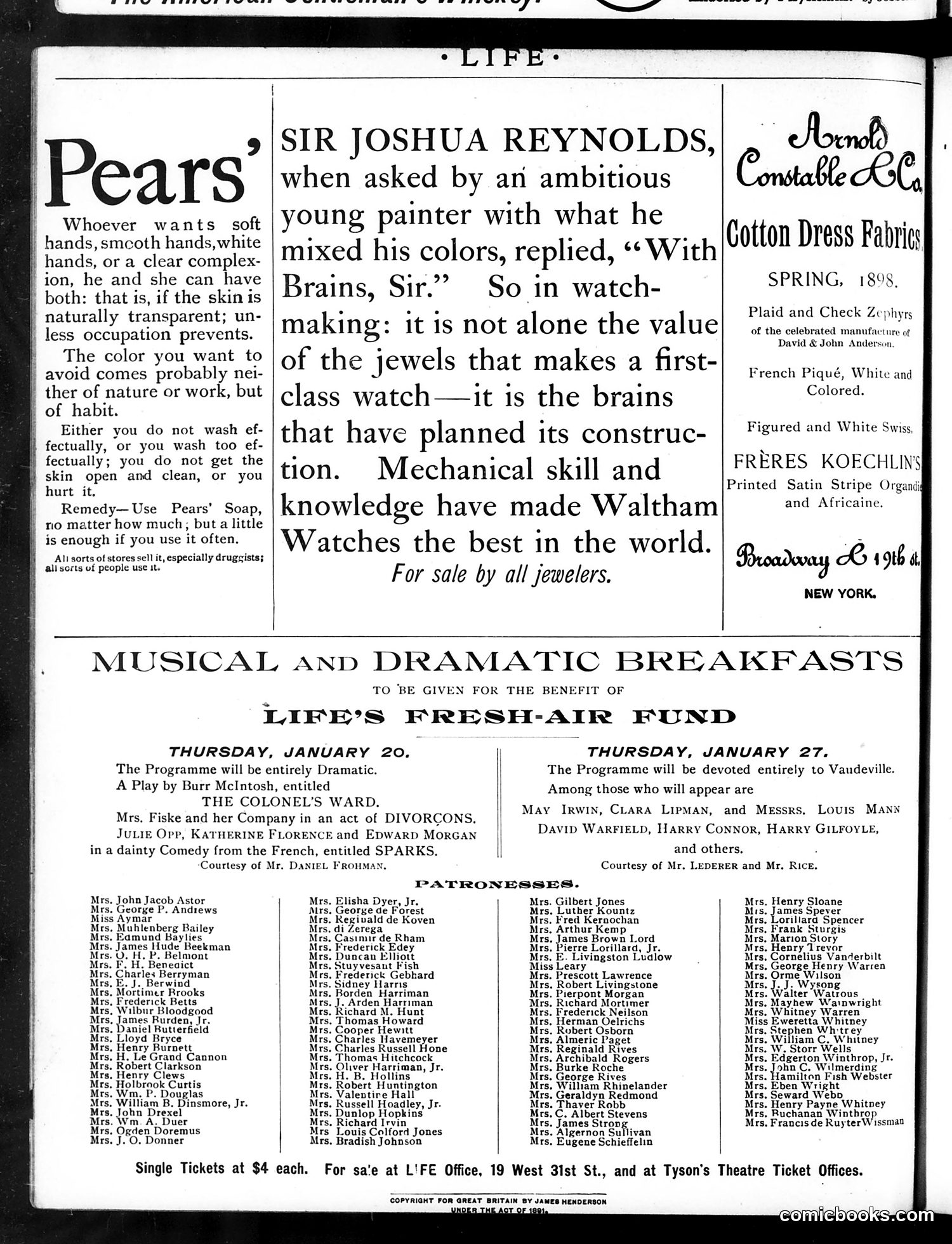 Life — January 20, 1898 — page 2 of 26
